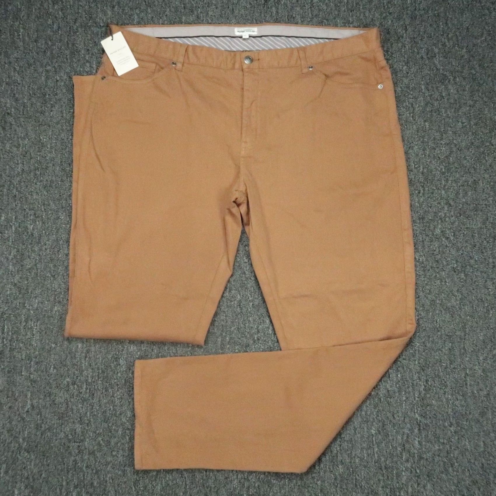 Peter Millar Peter Millar Pants Men 42x34 Brown Ultimate Sateen 5 Pocket Golf Stretch Trouser Size US 42 / EU 58 - 2 Thumbnail