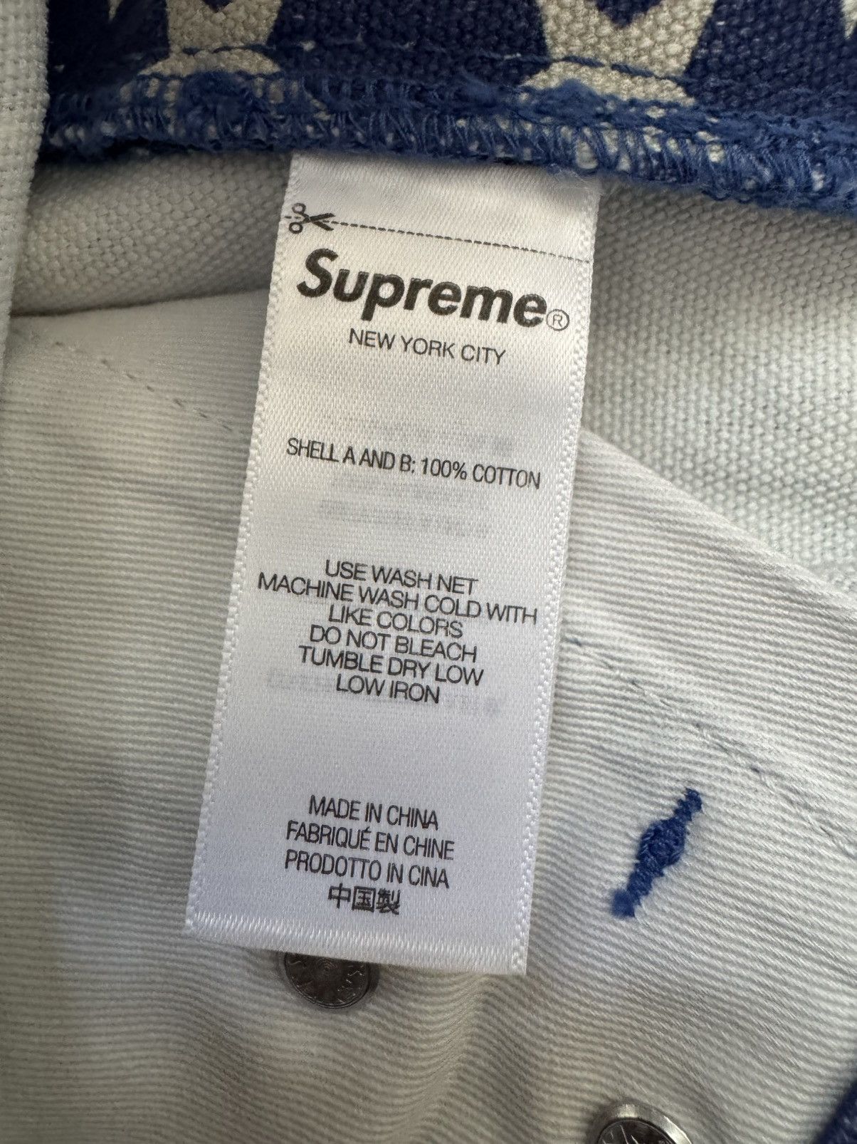 Supreme Supreme American Flag Double Knee Painter Pants Size US 32 / EU 48 - 4 Thumbnail