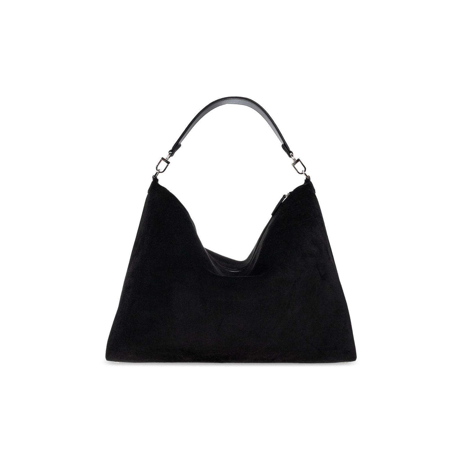 Toteme TOTEME Bevel Black Suede Shoulder Bag New & Authentic Size ONE SIZE - 2 Thumbnail