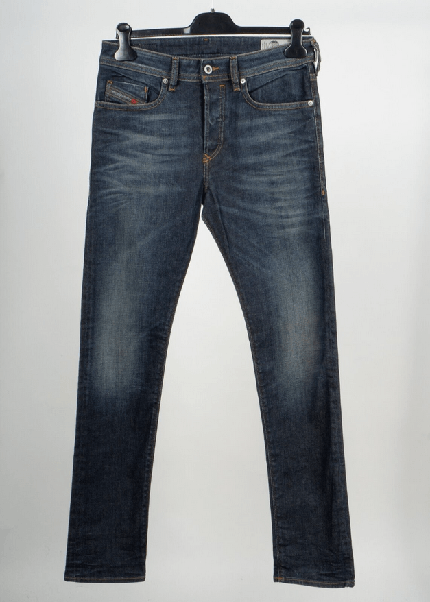 image of Diesel Men's Jeans Size W31 L32 Buster Regular Slim-Tapered in Blue