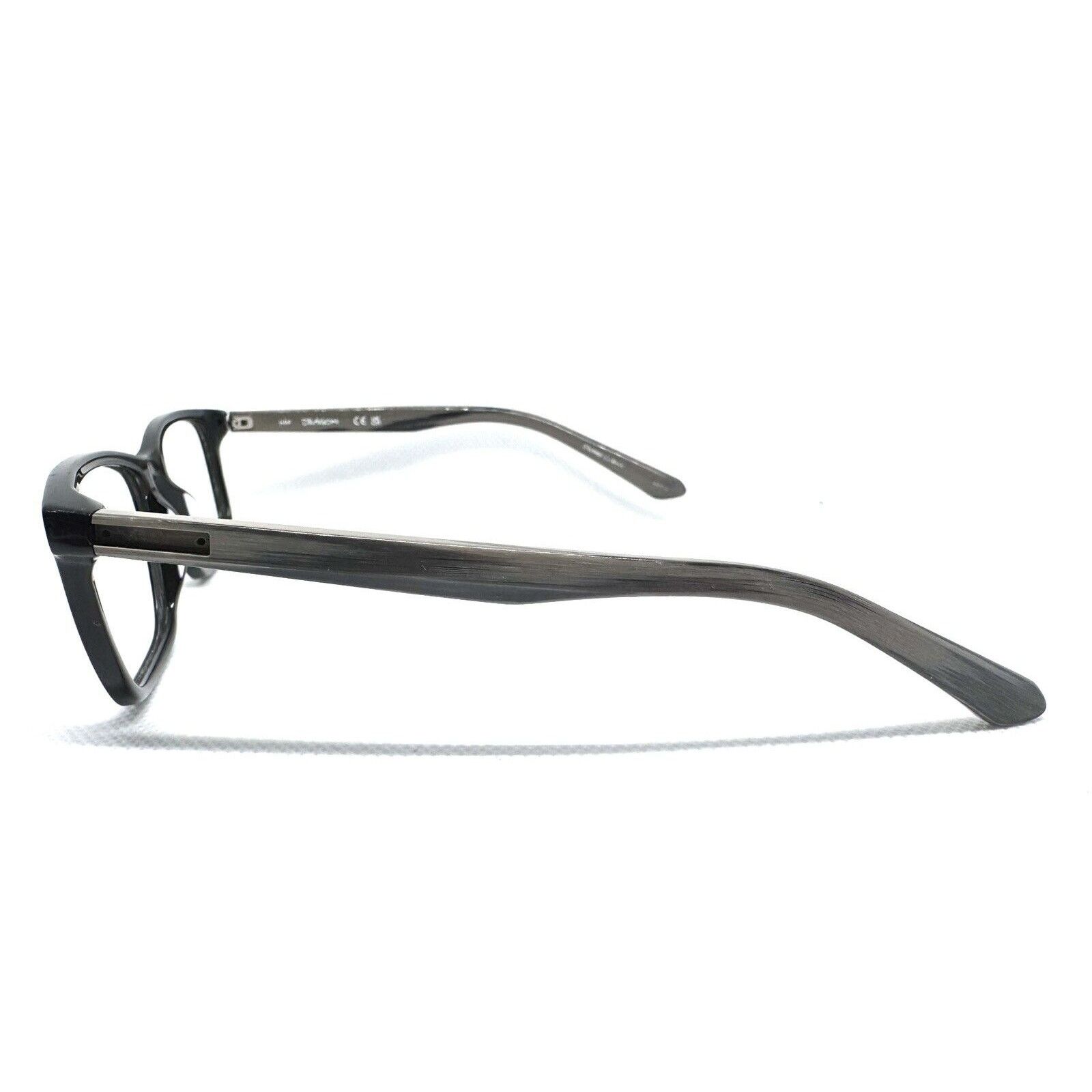 Other DRAGON DR2025 001 BLACK GREY DESIGNER EYEGLASSES 53-18 Size ONE SIZE - 3 Thumbnail