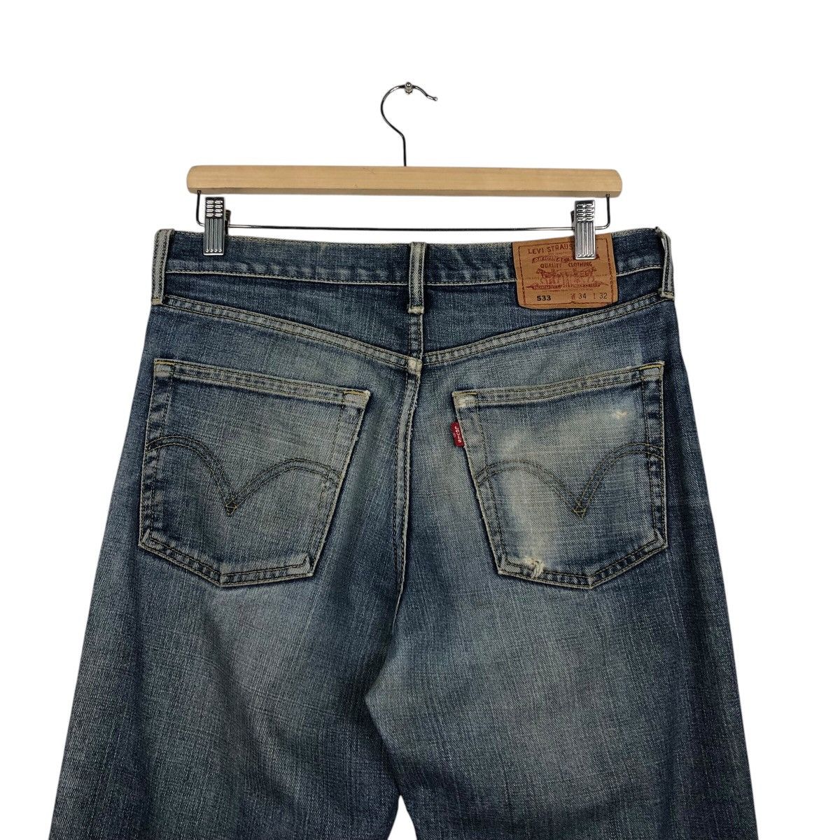 Levi's 📌Vintage Levi's Lot 533 Denim Jeans Worker Wear Size US 34 / EU 50 - 10 Thumbnail