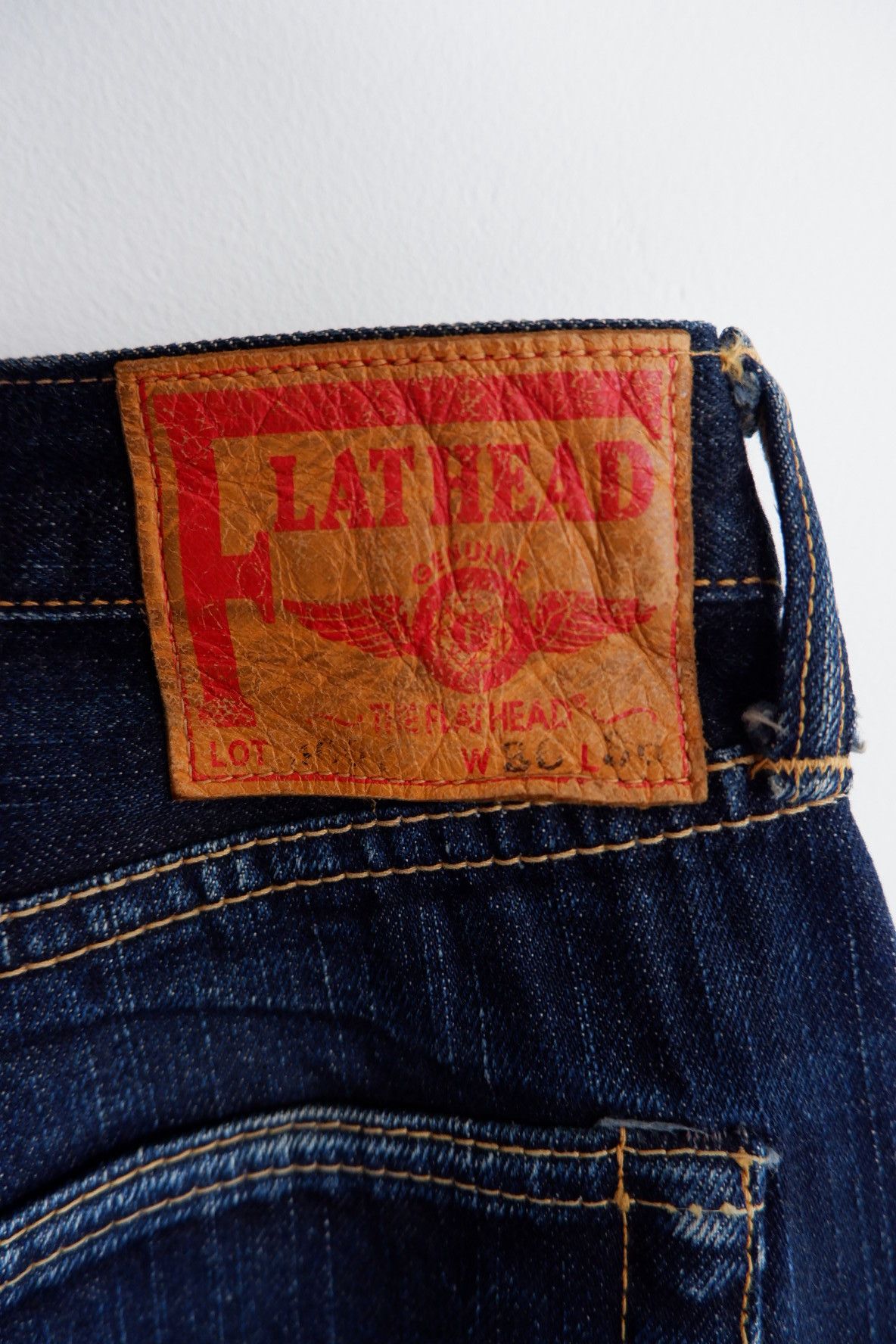 The Flat Head Vintage 2000s The Flat Head Boot Cut Jeans Non Selvedge Size US 32 / EU 48 - 6 Thumbnail