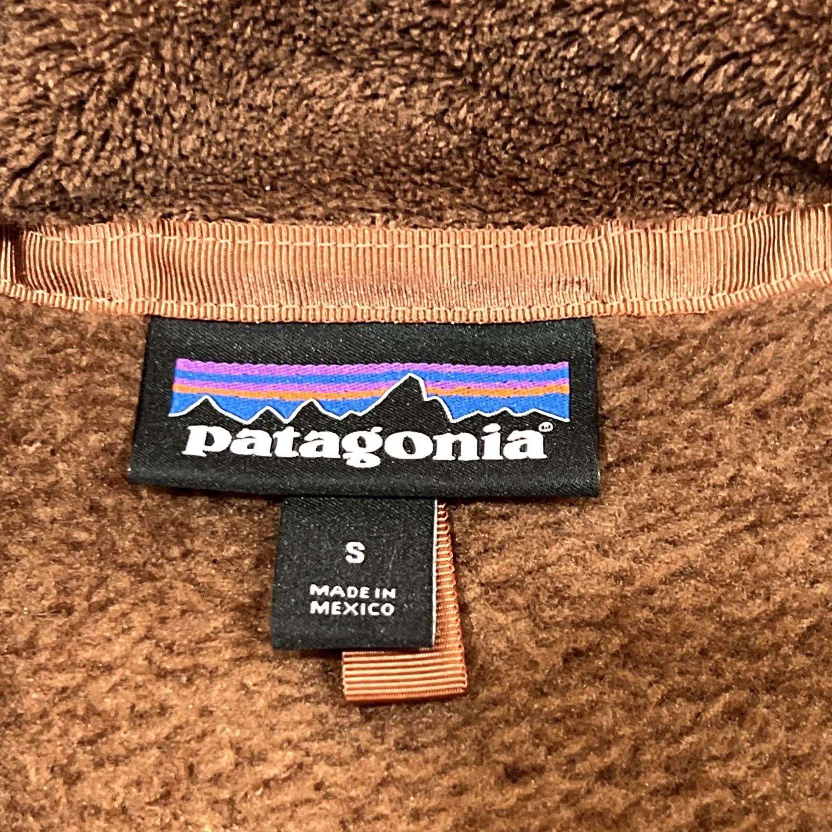 Patagonia Patagonia Sweater Womens Small Brown Fleece Snap Retool Classic Nature Outdoor Polartec Pocket Size S / US 4 / IT 40 - 5 Thumbnail