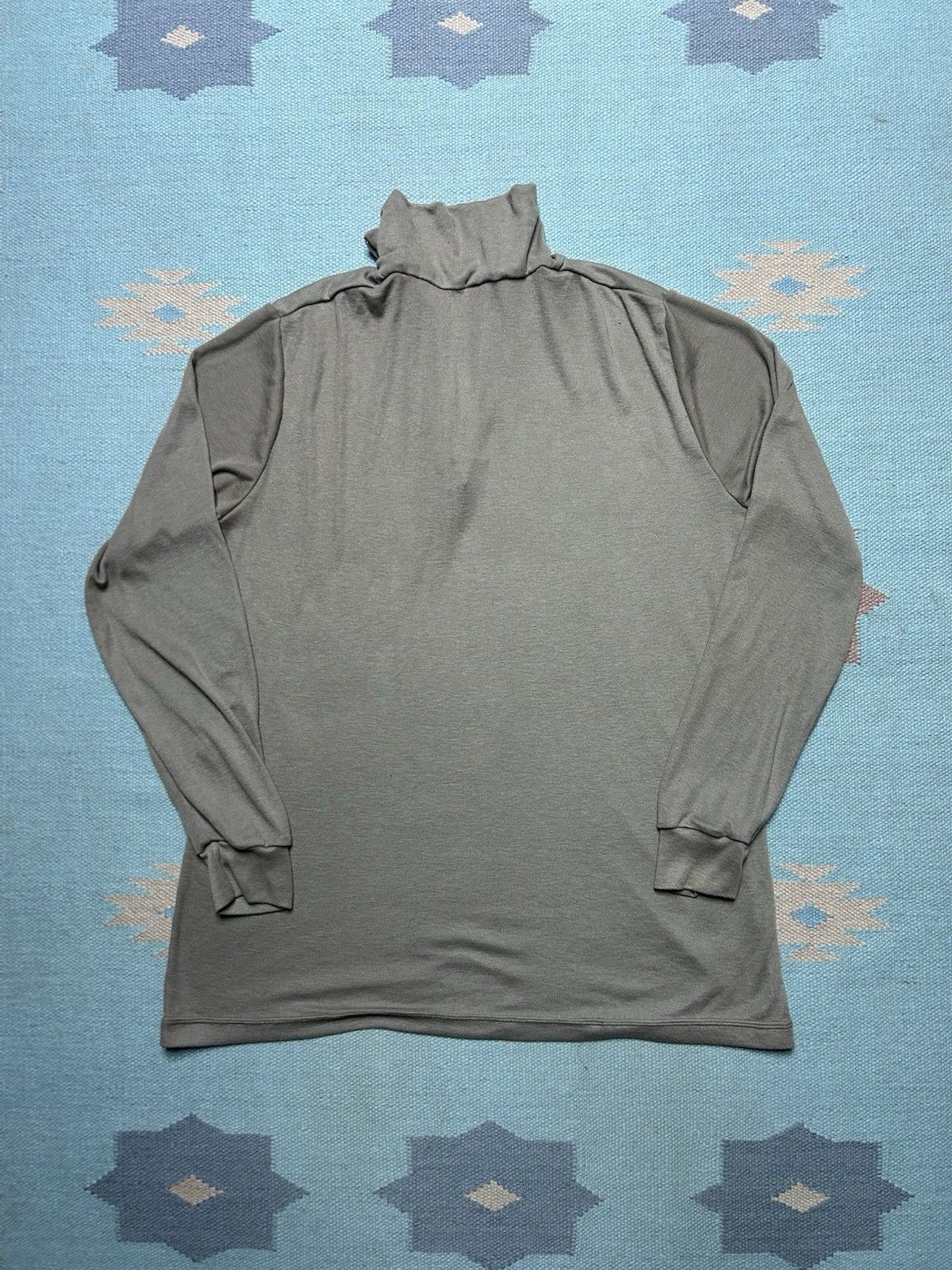 Vintage Vintage US Military Undershirt 1/4 Zip Cold Weather Large Size US L / EU 52-54 / 3 - 4 Thumbnail