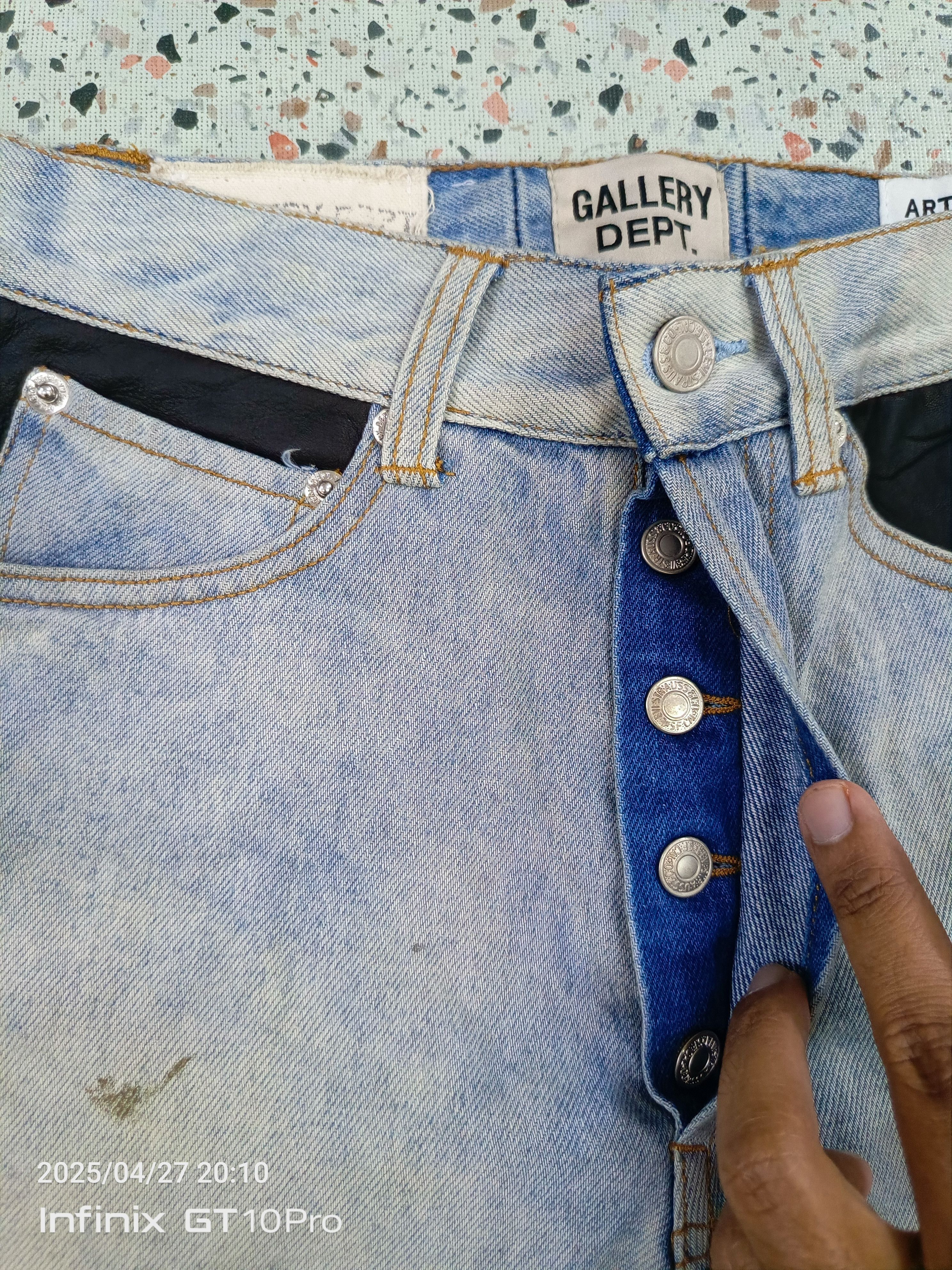 Gallery Dept. Gallery Dept. G Patch Jeans And Leather Size US 28 / EU 44 - 5 Thumbnail