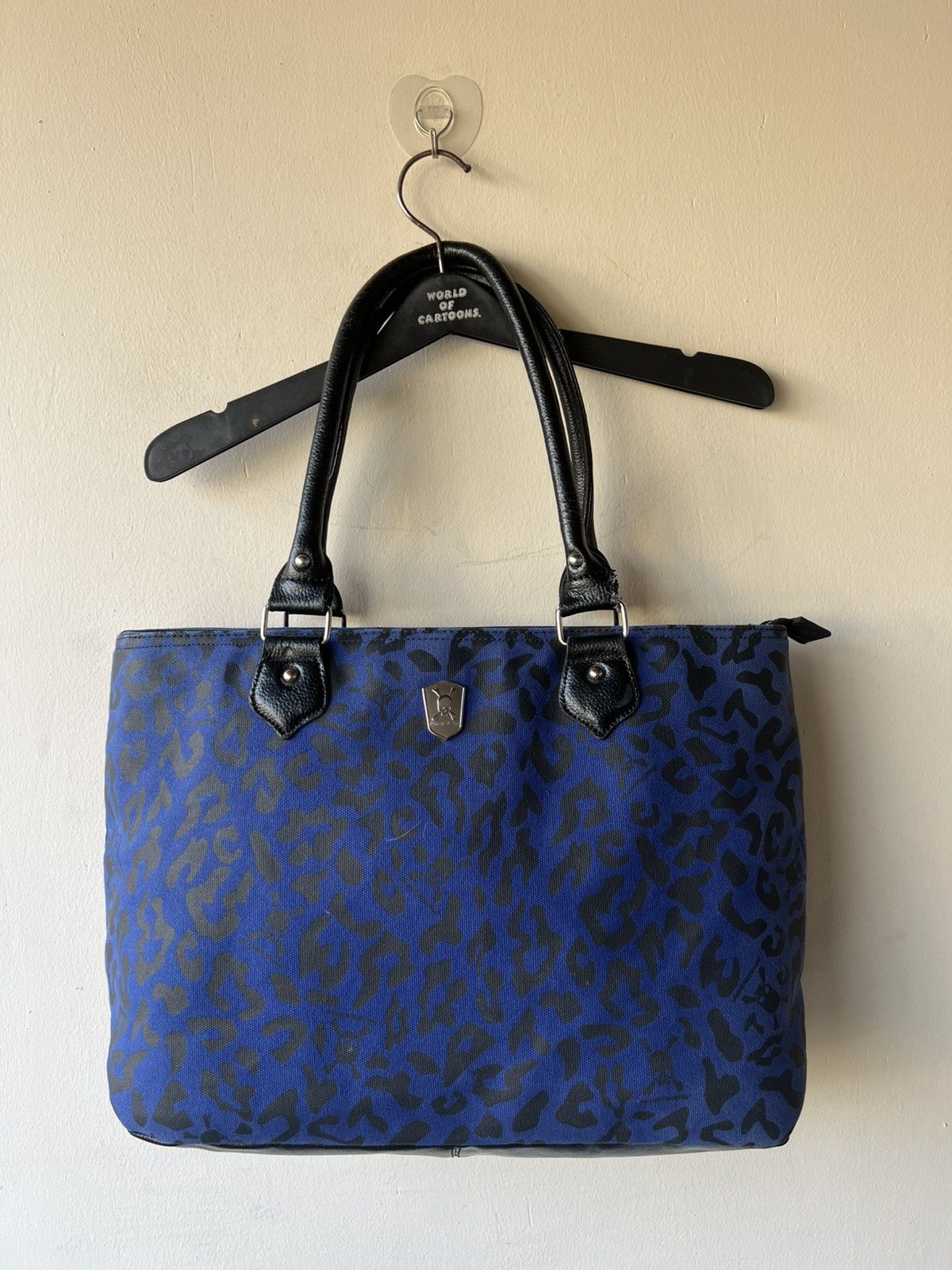 semanticdesign Semantic Design Hybrid Faux Leather Canvas Tote Bag Size ONE SIZE - 20 Thumbnail