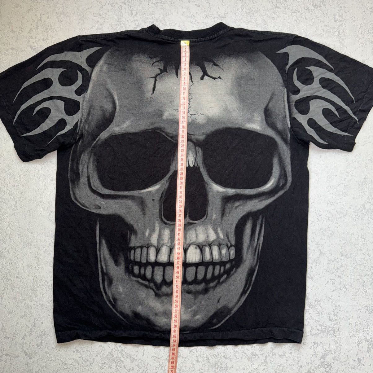 Other Vintage Single Stitch Skull All Over Print Tee T-Shirt Size US M / EU 48-50 / 2 - 10 Thumbnail