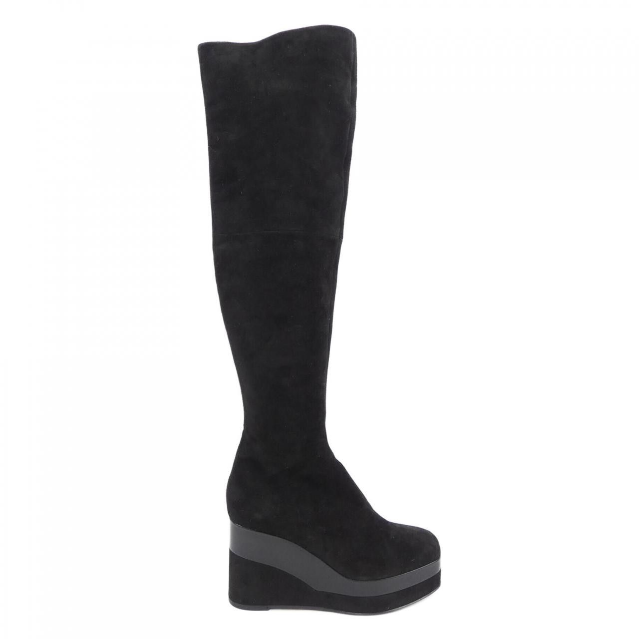 Hermes Hermes Hermes 182222Z Long Boots Leather Shoes DUTY FREE for USA Size ONE SIZE - 1 Thumbnail