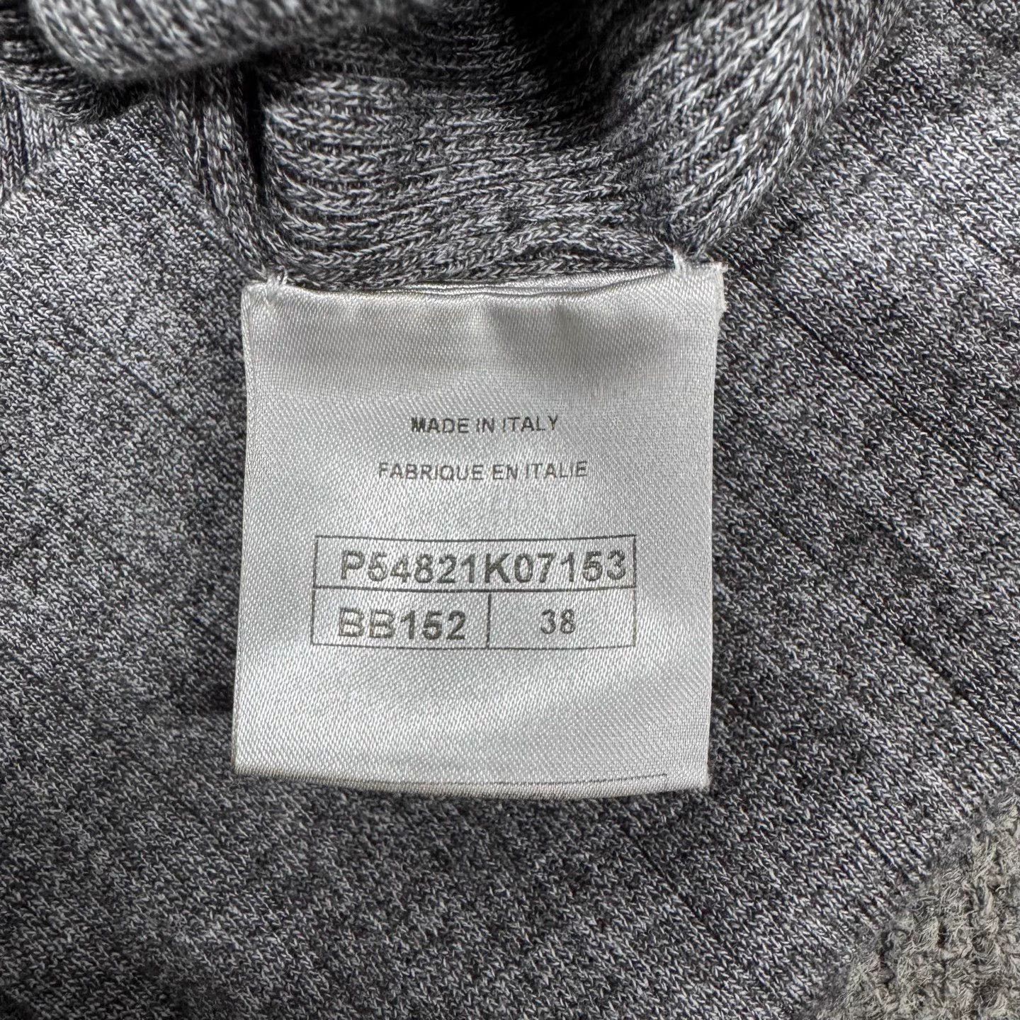 Chanel Chanel Gray Knit Dress 38 Old Money NWT Size S / US 4 / IT 40 - 6 Thumbnail