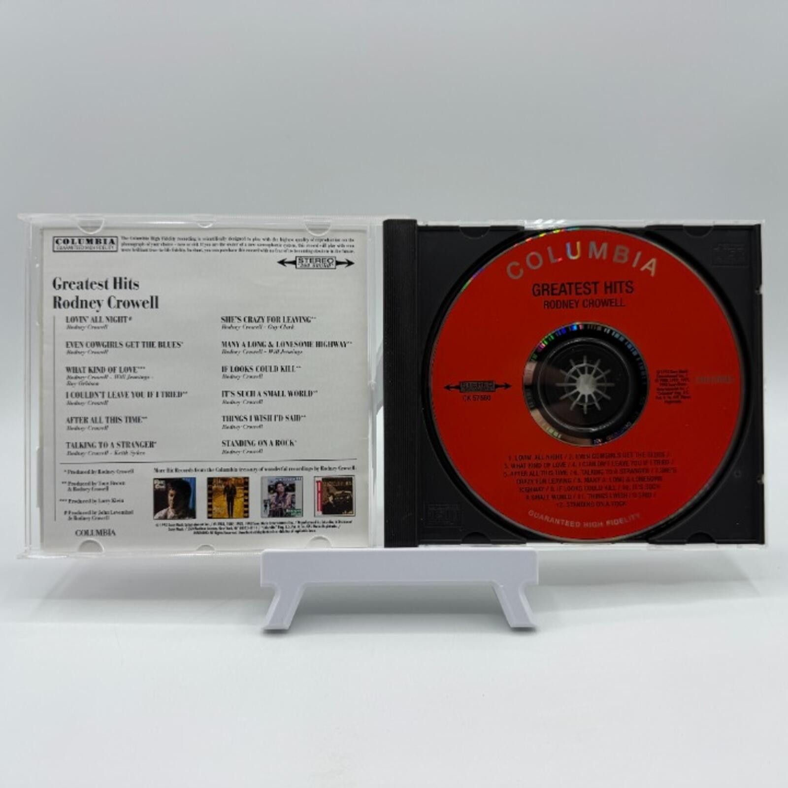 Other Rodney Crowell - Greatest Hits (1993) - Audio CD - Country Size ONE SIZE - 3 Thumbnail