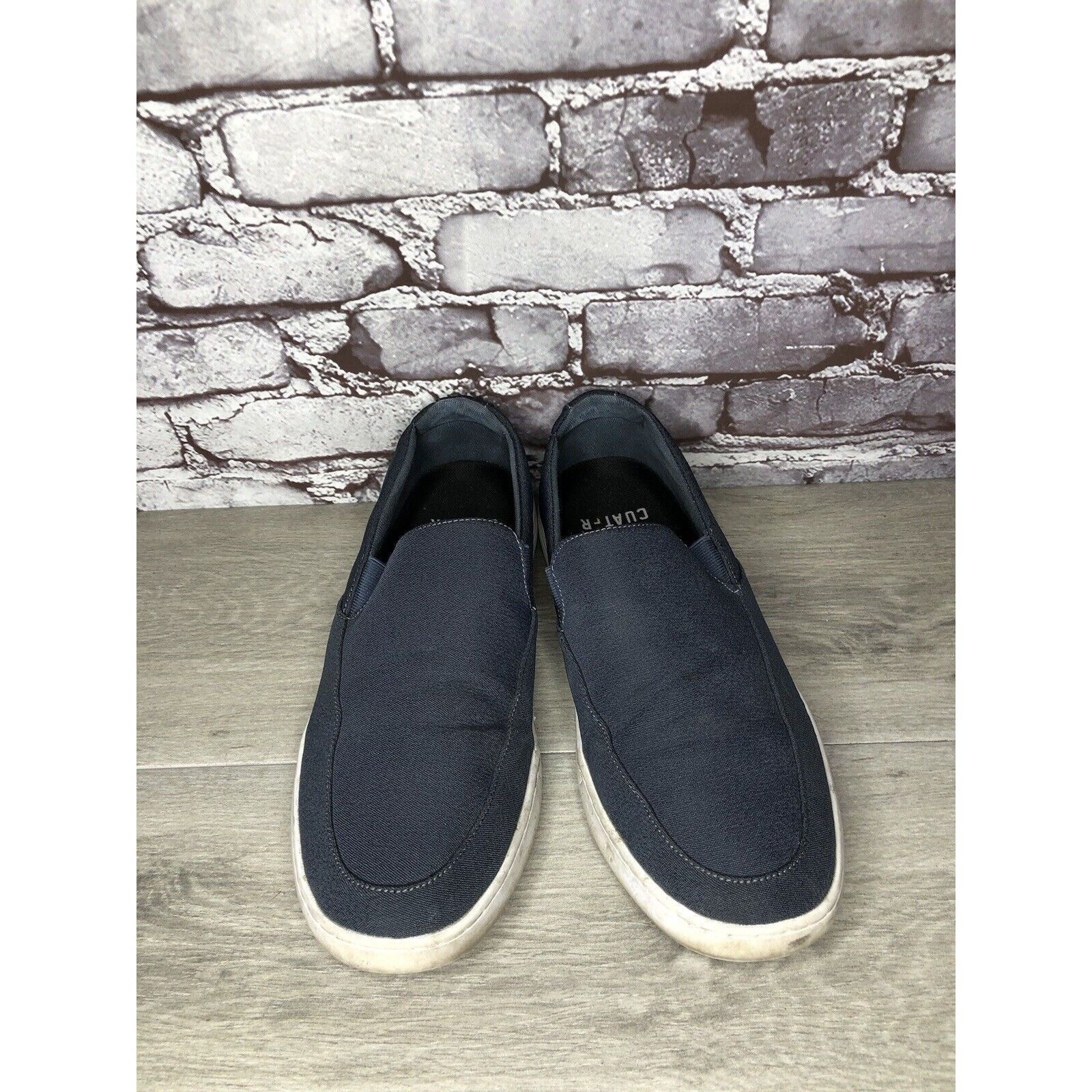 Other Cuater Tracer Navy Blue Canvas Fabric Slip On Casual Shoes M Size US 13 / EU 46 - 22 Thumbnail