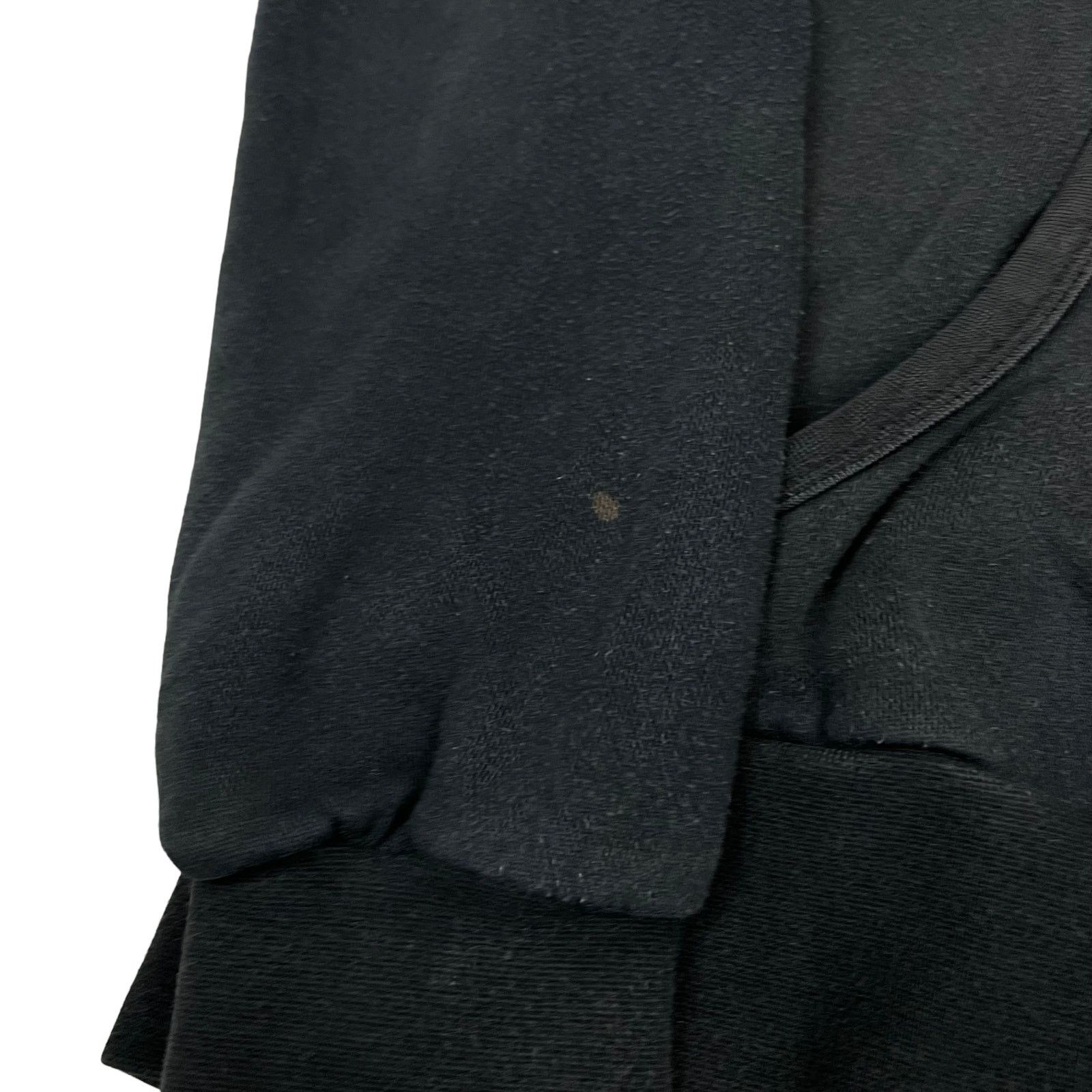 Nike × Vintage Nike Black Swoosh Logo Long Sleeve Pullover Hoodie Large Size L / US 10 / IT 46 - 4 Thumbnail