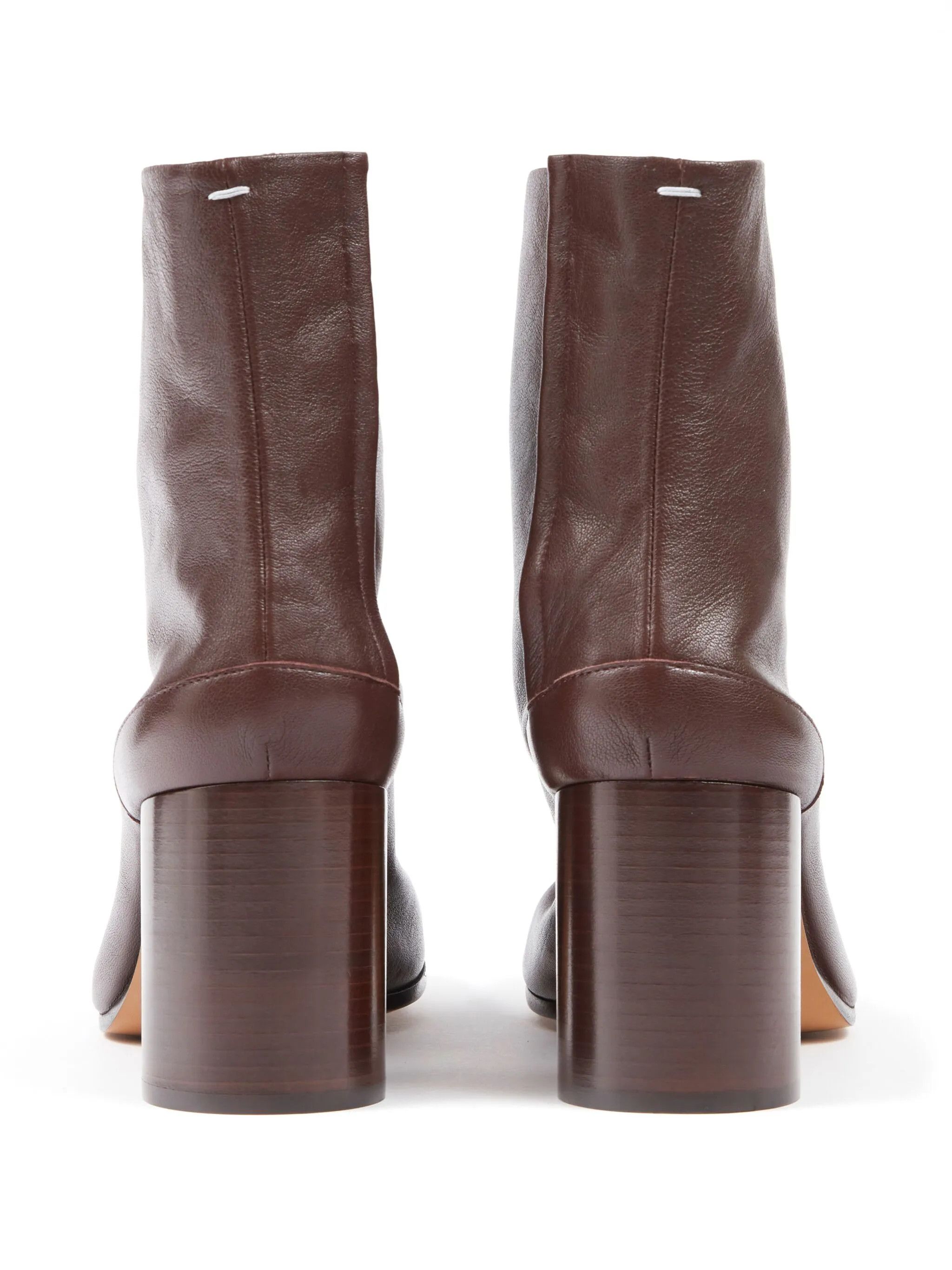 Maison Margiela o1w1db11225 Tabby Ankle Boots in Brown Size US 8 / IT 38 - 3 Thumbnail