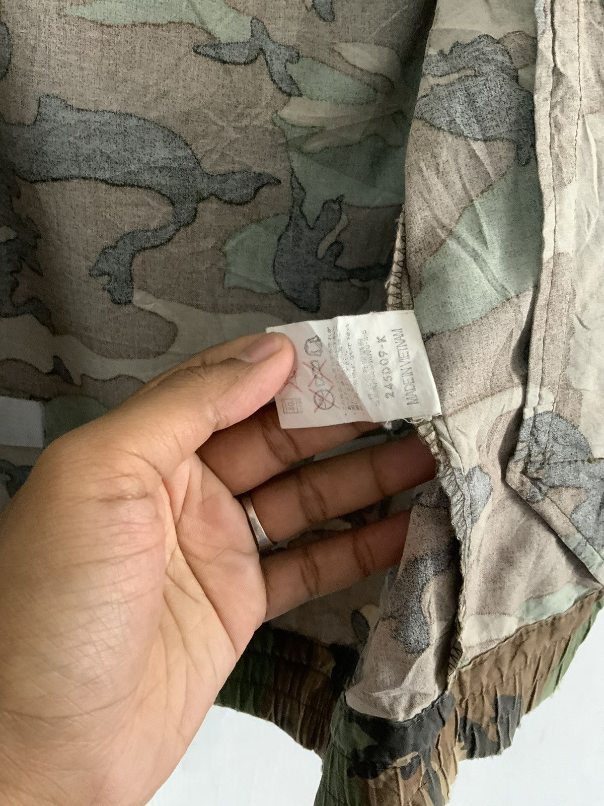 Japanese Brand Camouflage Woodland Tactical Bondage Military Jacket Size US L / EU 52-54 / 3 - 17 Thumbnail