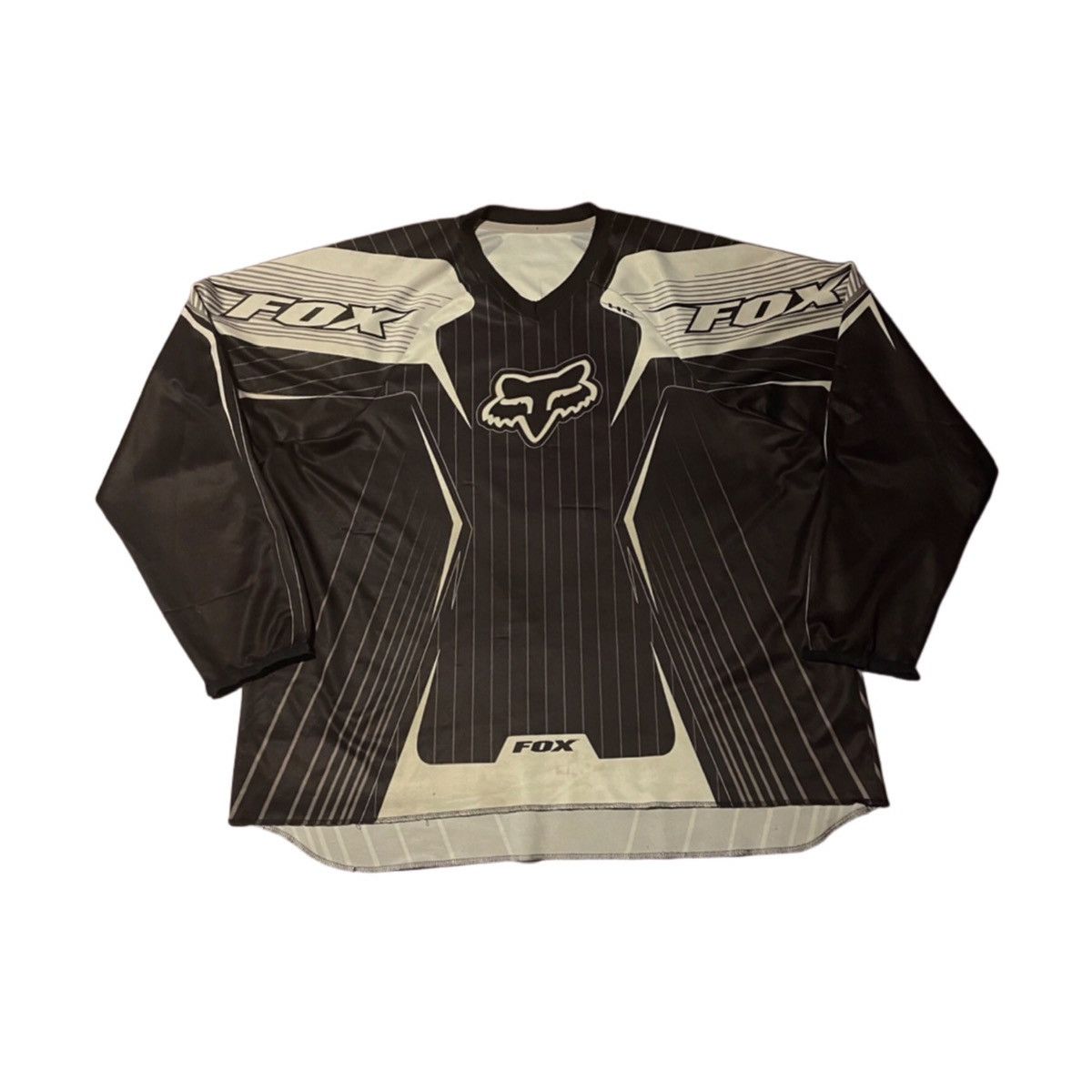 Fox Racing × Vintage Y2K grail motocross Fox racing jersey Size US XL / EU 56 / 4 - 1 Thumbnail