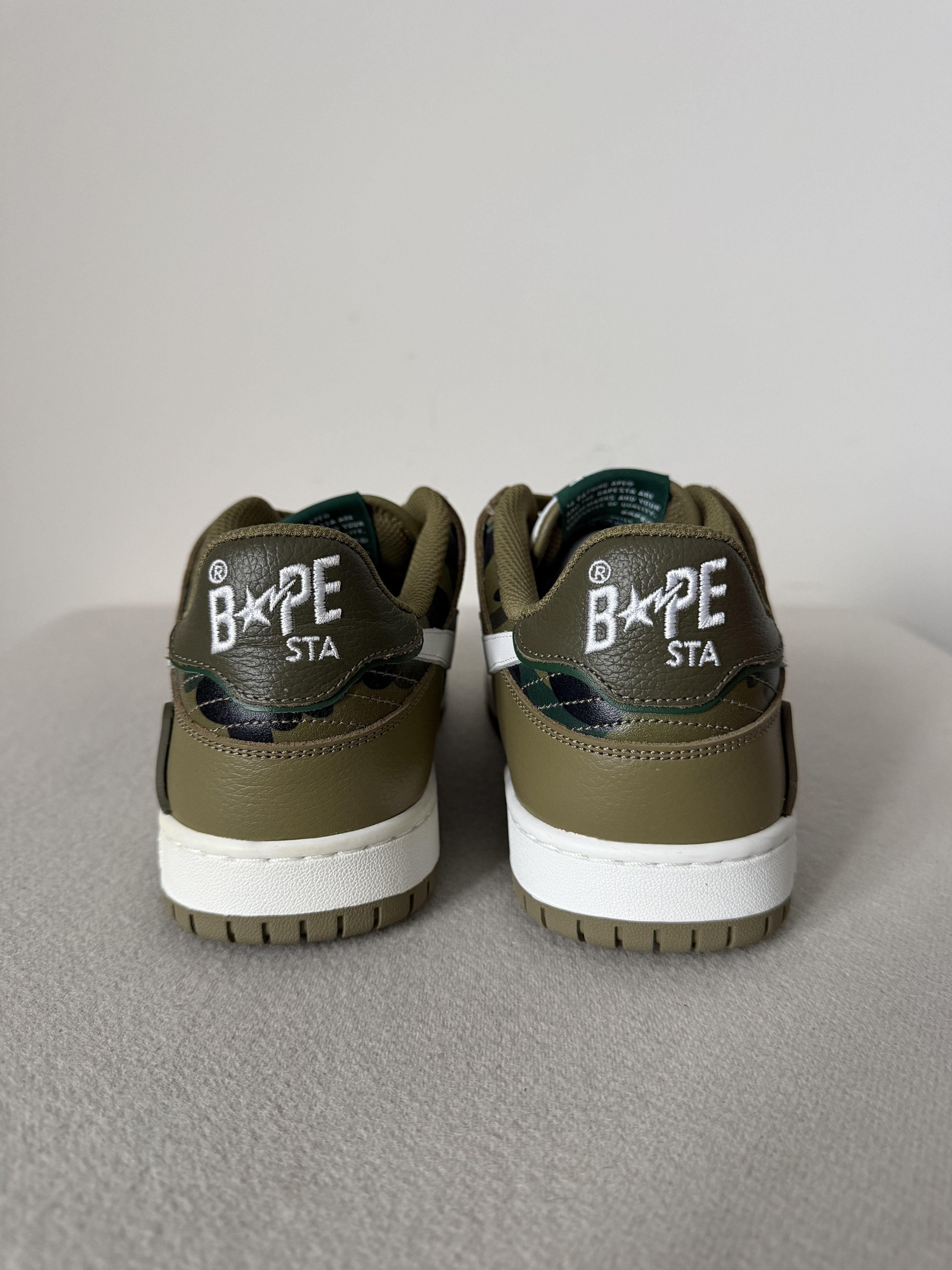 Bape Bape Sk8 Sta Sneakers in Olive Drab Camo Size US 9 / EU 42 - 5 Thumbnail