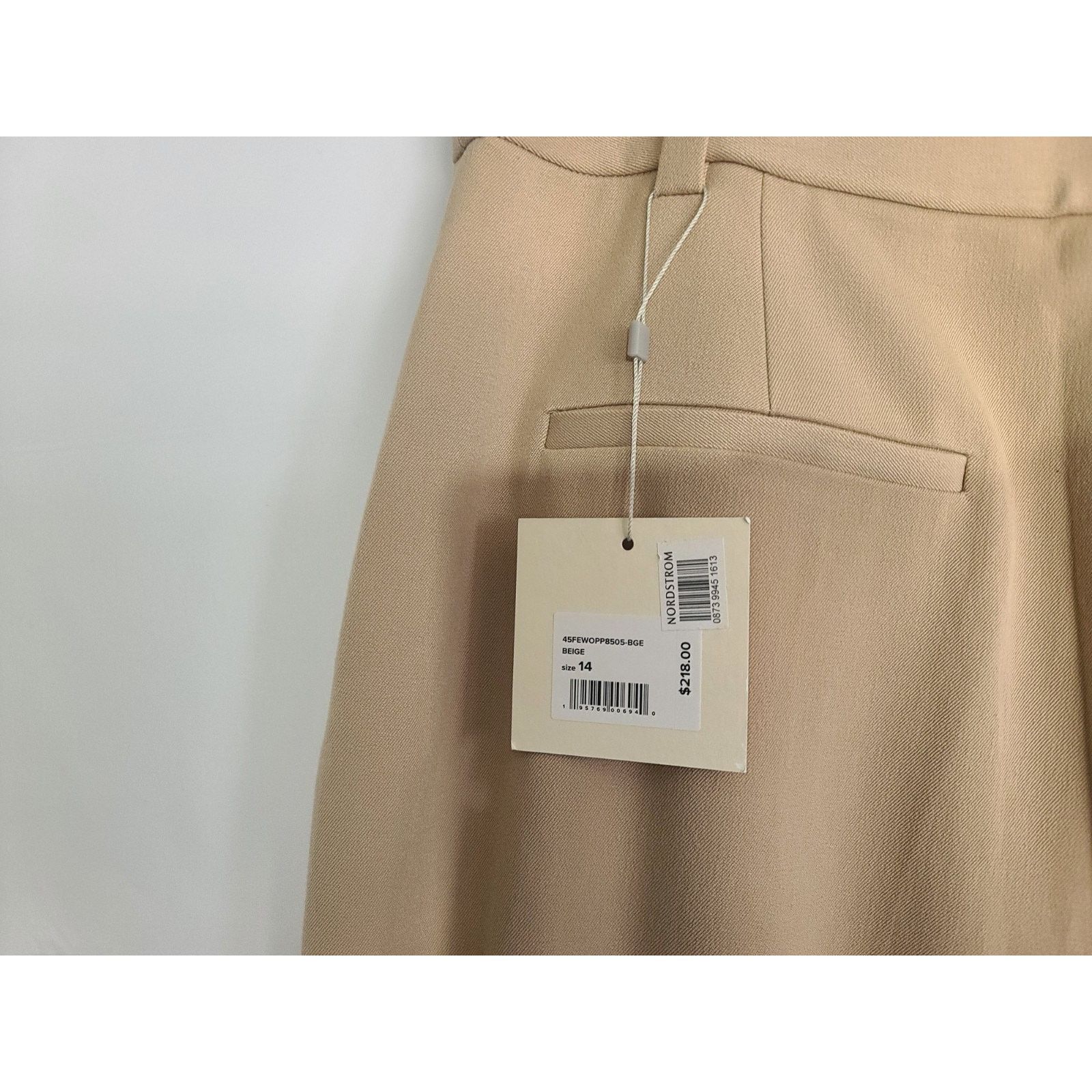 Other New W/Tag Favorite Daughter Beige Wide Leg Pants US 14 Size 36" / US 14 / IT 50 - 10 Thumbnail