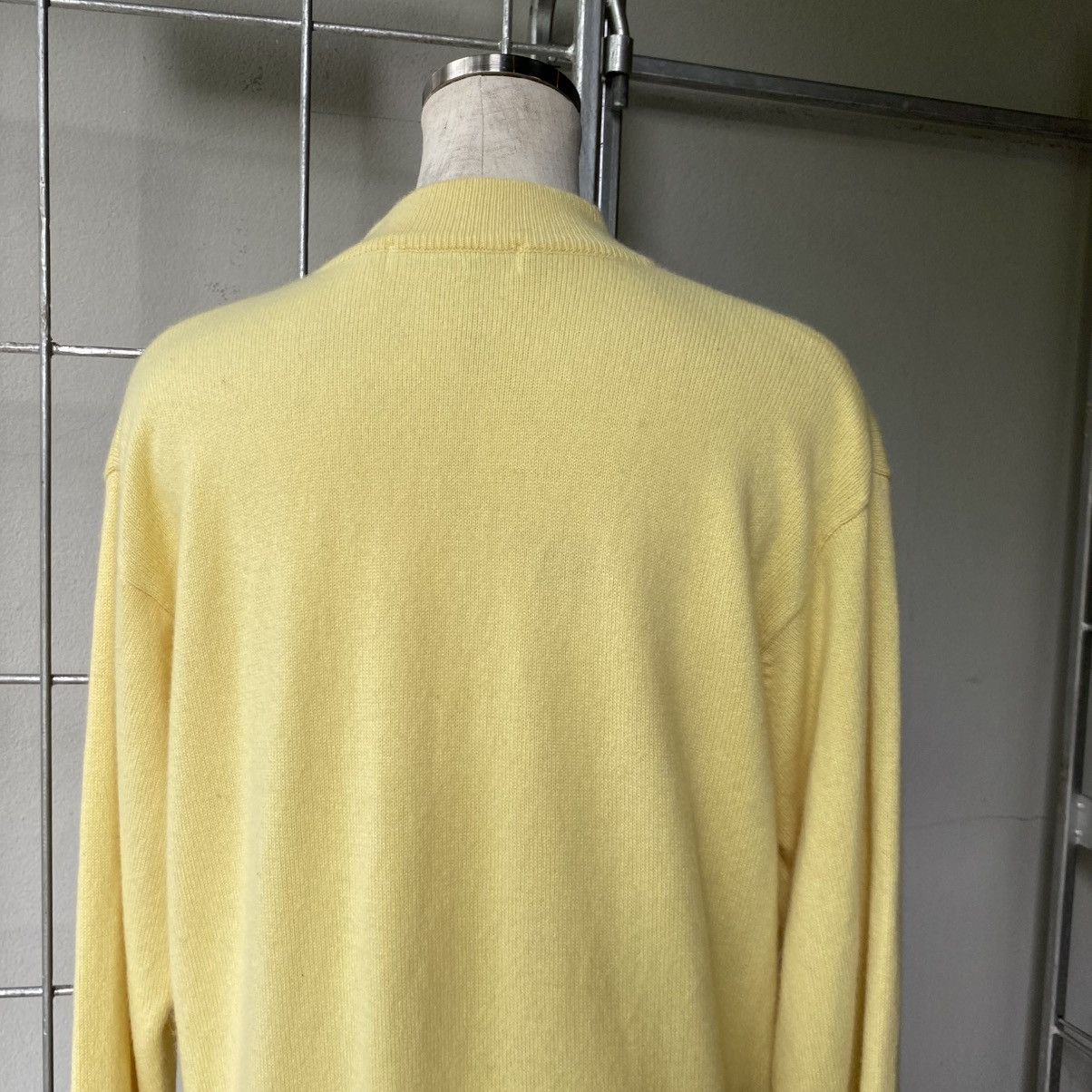 Chloe Miss chloe Yellow and Gray Colorblock Knit Sweater Dress Size S / US 4 / IT 40 - 22 Thumbnail
