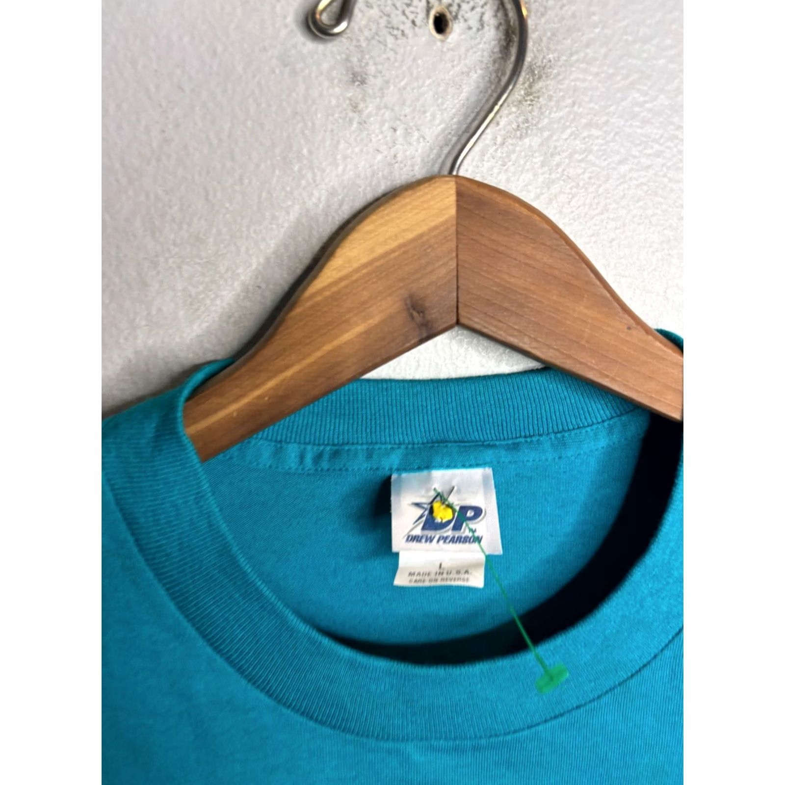 Champion VINTAGE XFL Memphis Maniax Football T-Shirt Large Green Teal 90s Mens Size US L / EU 52-54 / 3 - 3 Thumbnail