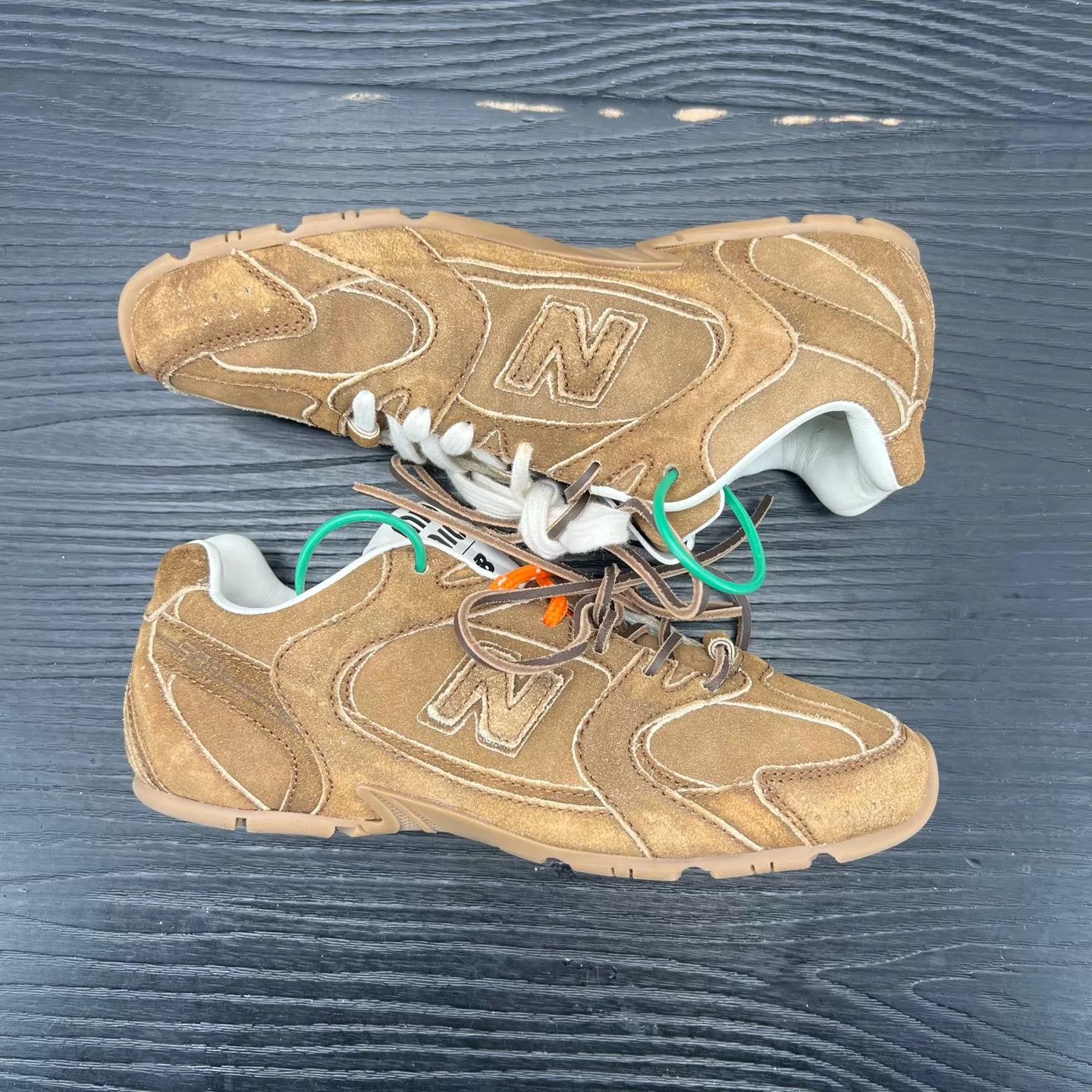Miu Miu MIU MIU nb530 Cinnamon 36.5 Size US 6 / IT 36 - 3 Thumbnail