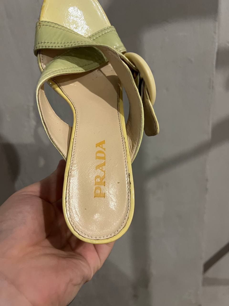 Prada PRADA SANDALS PATERN LEATHER WOMEN VINTAGE HEELS SIZE 35 Size US 5 / IT 35 - 9 Thumbnail