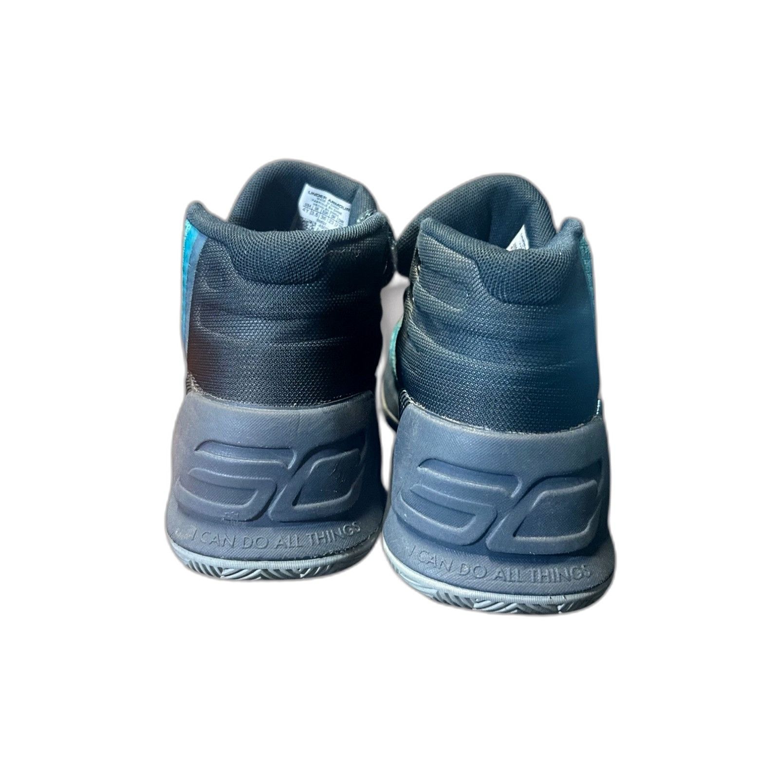Under Armour Under Armour Curry 3 Shoes 4Y Blue Lace Up Basketball Sneake Size US XXS / EU 40 - 3 Thumbnail