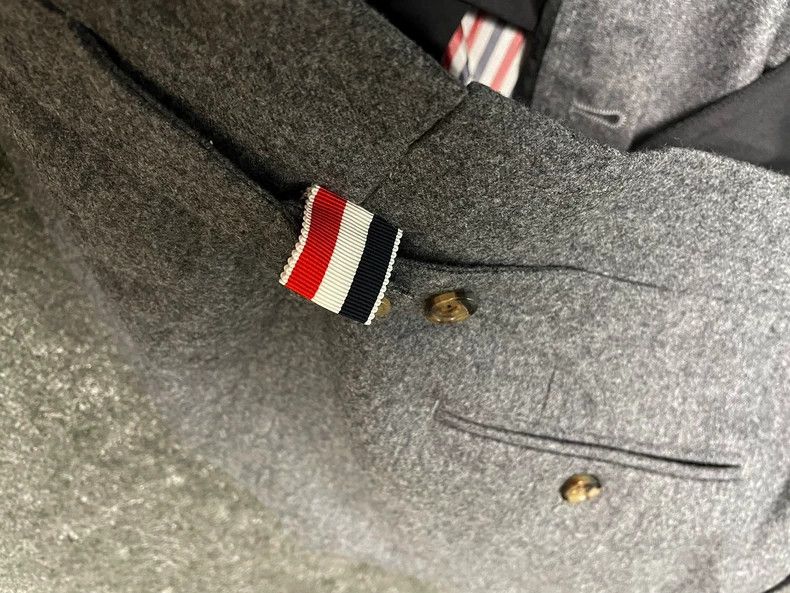 Thom Browne Thom Browne size1 Flannel men's trousers Size 36R - 8 Thumbnail