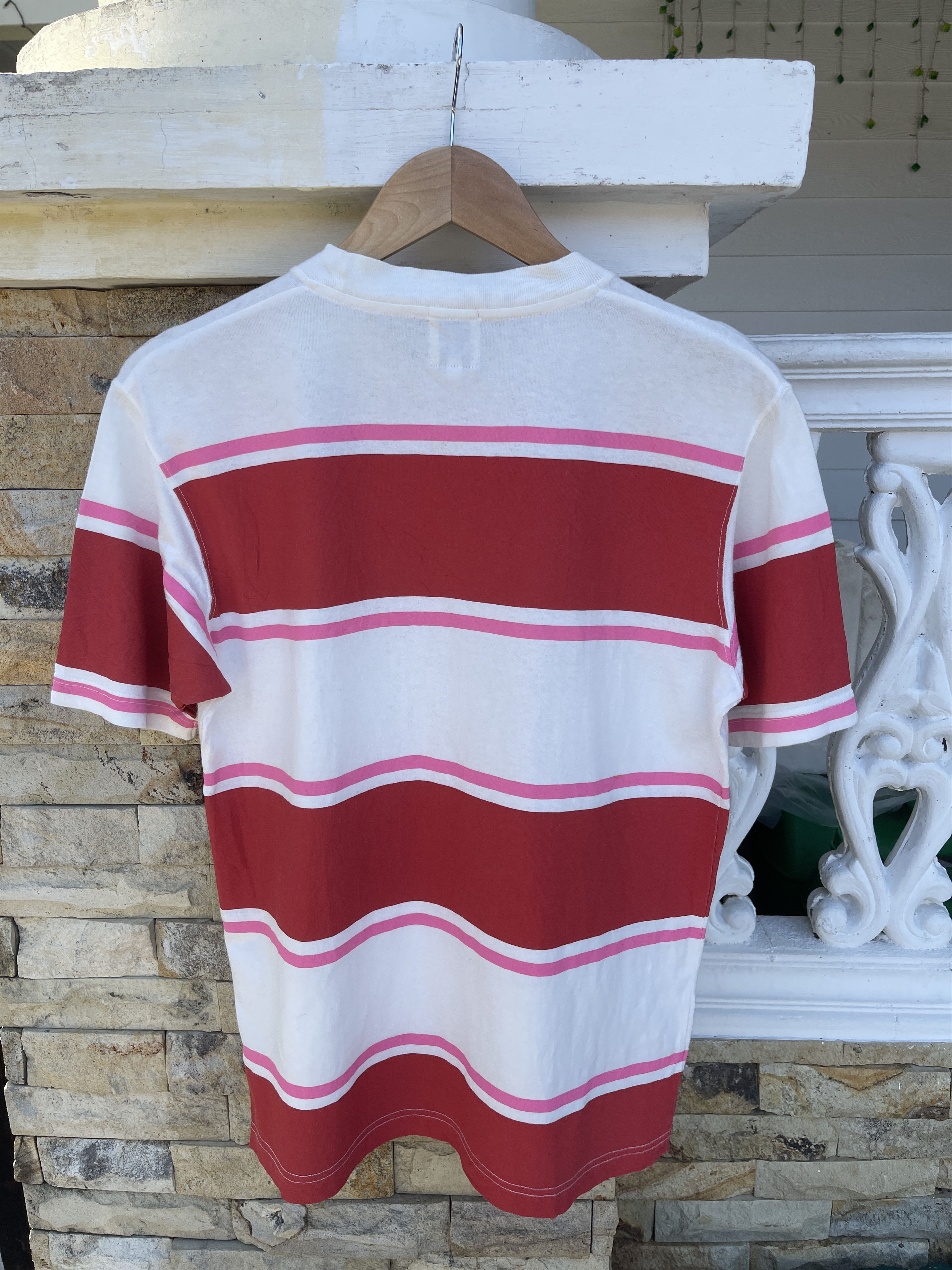 Yohji Yamamoto Rare🔥Vintage AAR Yohji Yamamoto Striped T-Shirt Size US M / EU 48-50 / 2 - 5 Thumbnail