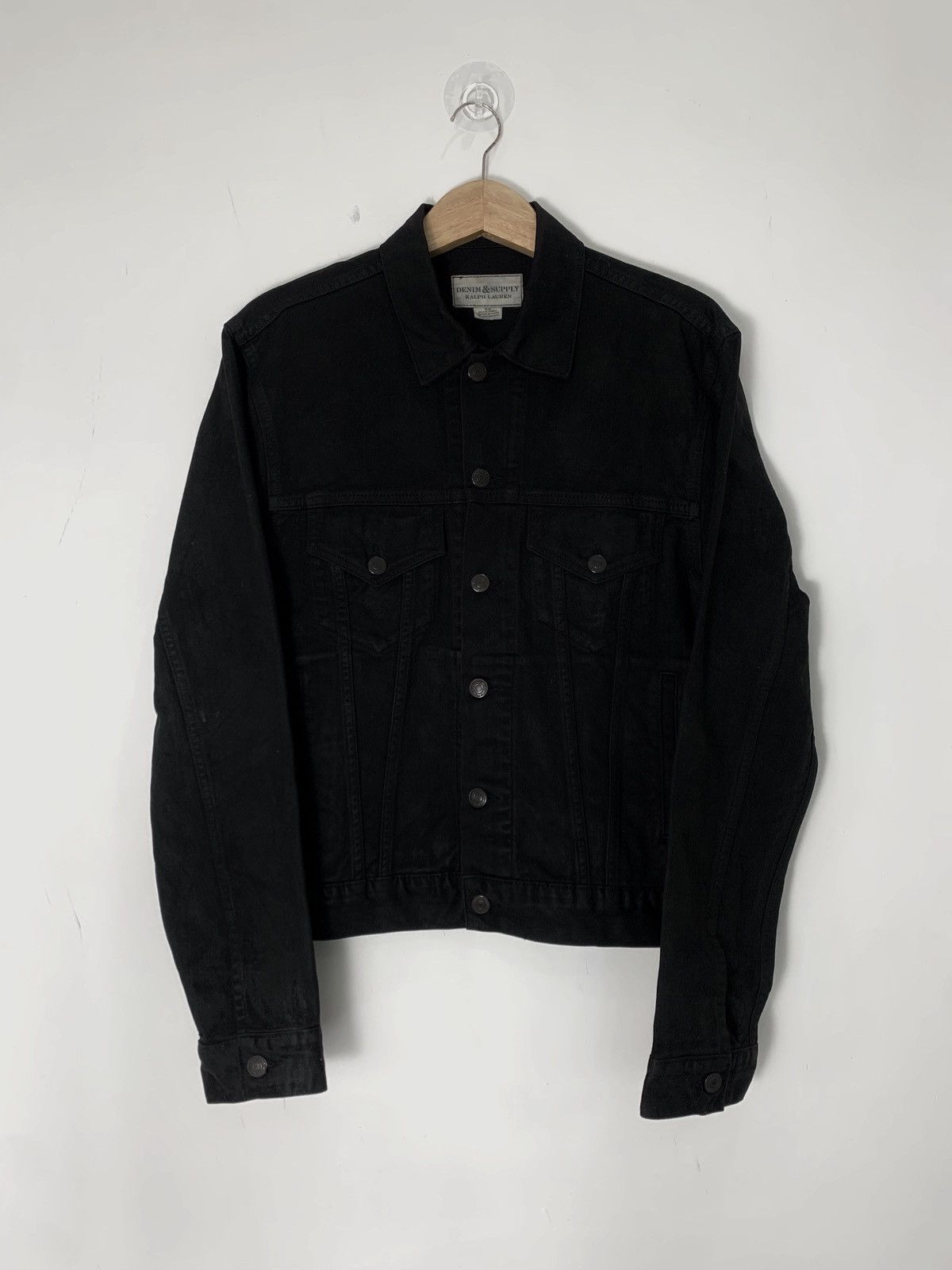 Denim & Supply Ralph Lauren Denim suply RL black waxed jacket