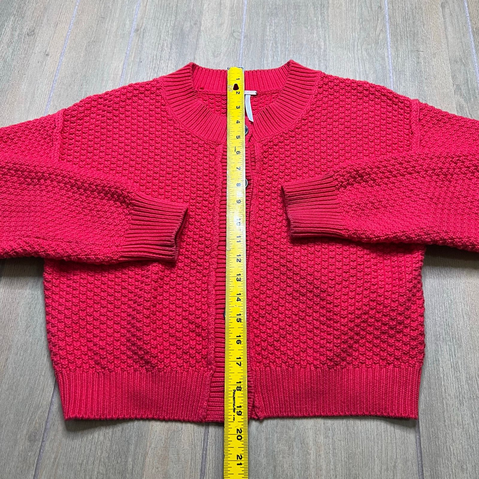 Free People Free People Textured Knit Cropped Cardigan Sweater Women's S Size S / US 4 / IT 40 - 5 Thumbnail