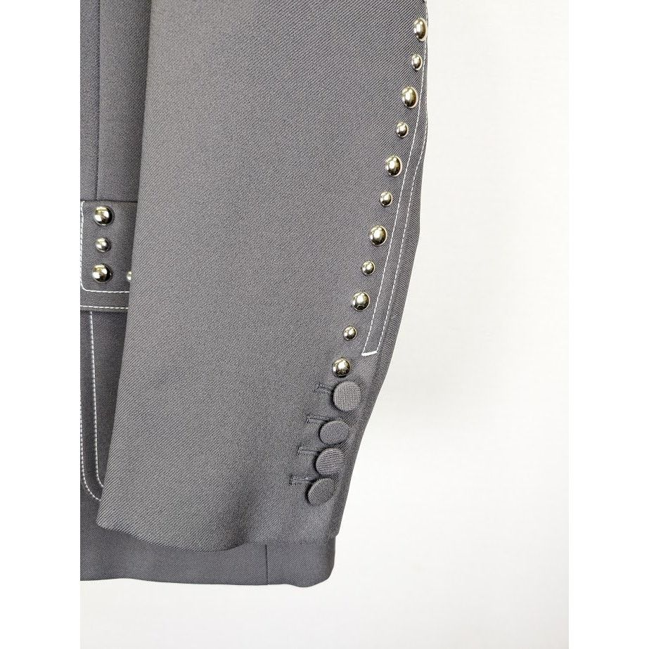 Gucci o1rshd1 Fluid Drill Palace Jacket in Steel Gray Size US L / EU 52-54 / 3 - 6 Thumbnail