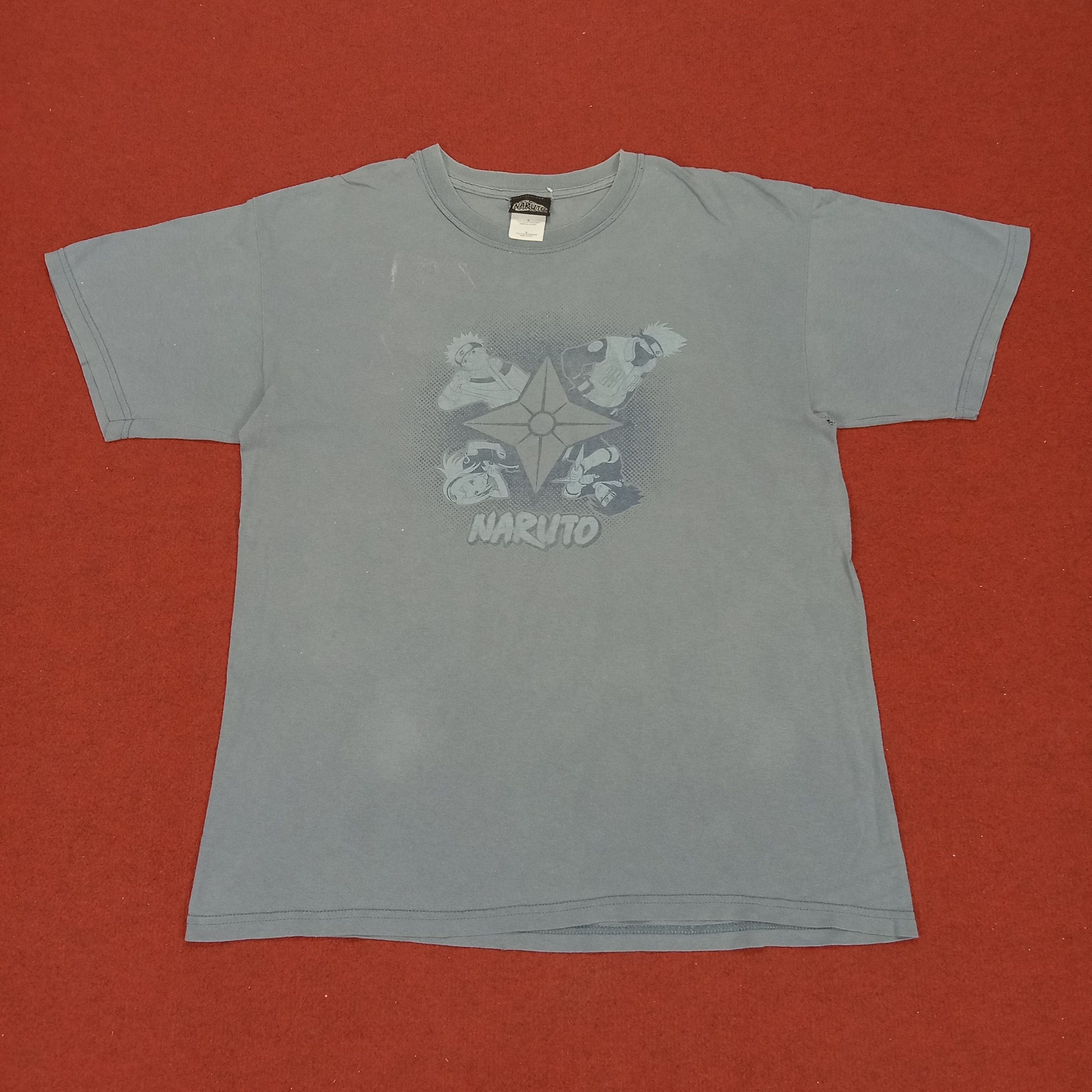 Anime × Japanese Brand × Vintage Naruto Tshirt Japanese Anime Cartoon Size US L / EU 52-54 / 3 - 1 Thumbnail