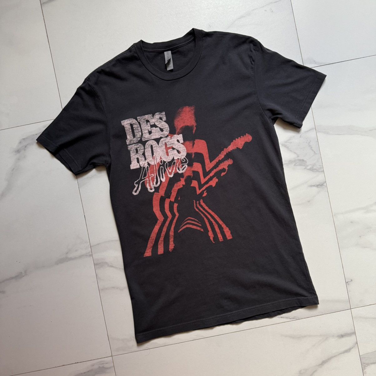Next Level Apparel Des Rocs Alive 2021 Tour T-Shirt Size US S / EU 44-46 / 1 - 4 Thumbnail
