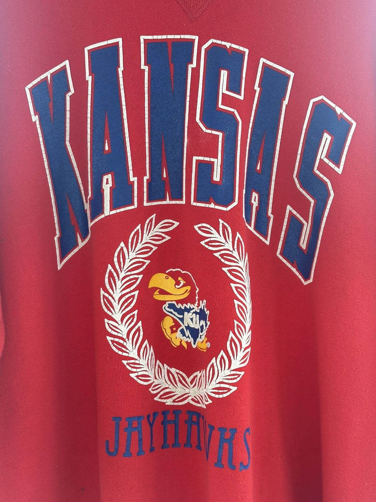 Vintage Vintage University Kansas Sweatshirt Size US L / EU 52-54 / 3 - 2 Thumbnail