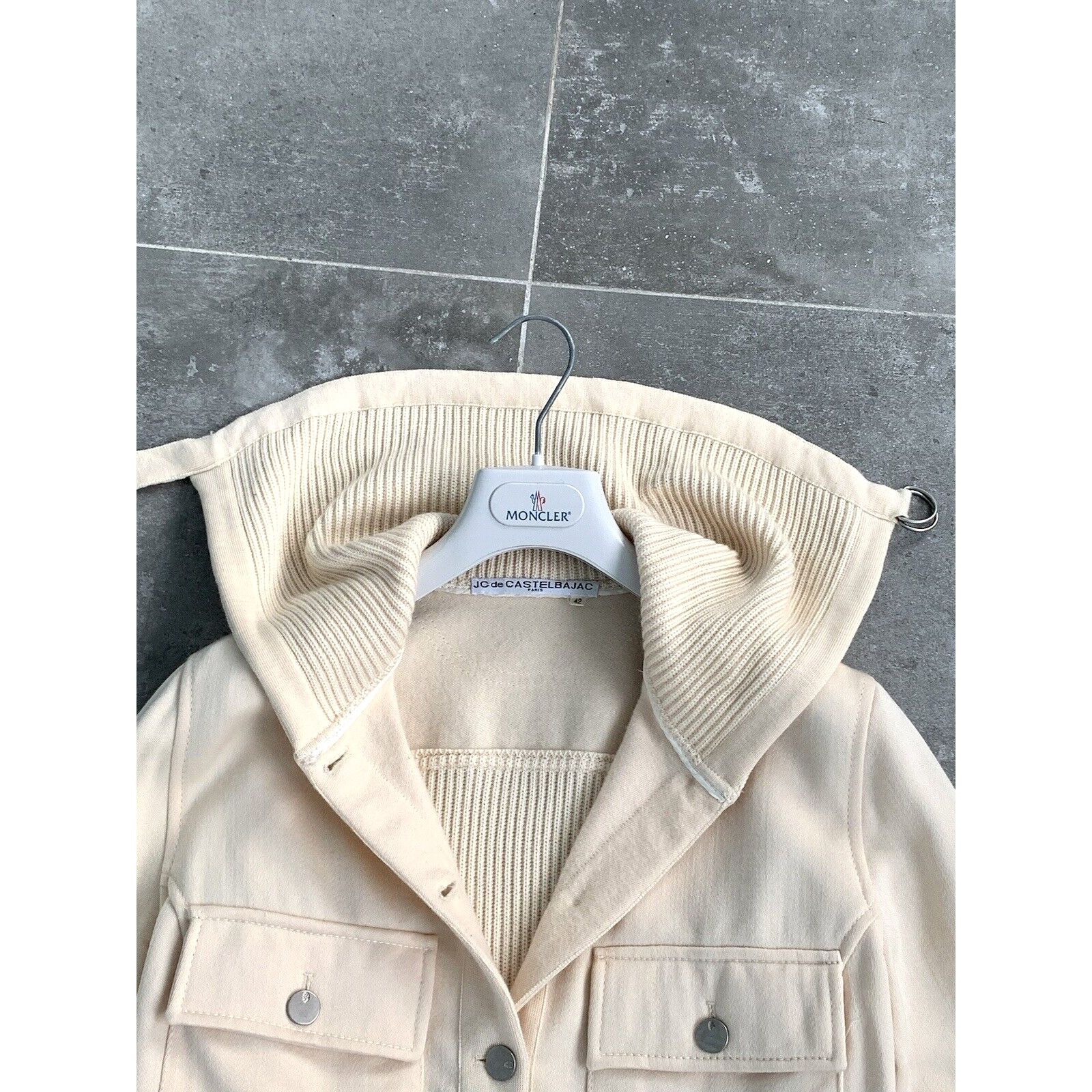 Designer × Jean Charles De Castelbajac JC DE CASTELBAJAC Knit Bomber Cardigan Sweater IT 42 EU 38 M Size M / US 6-8 / IT 42-44 - 5 Thumbnail