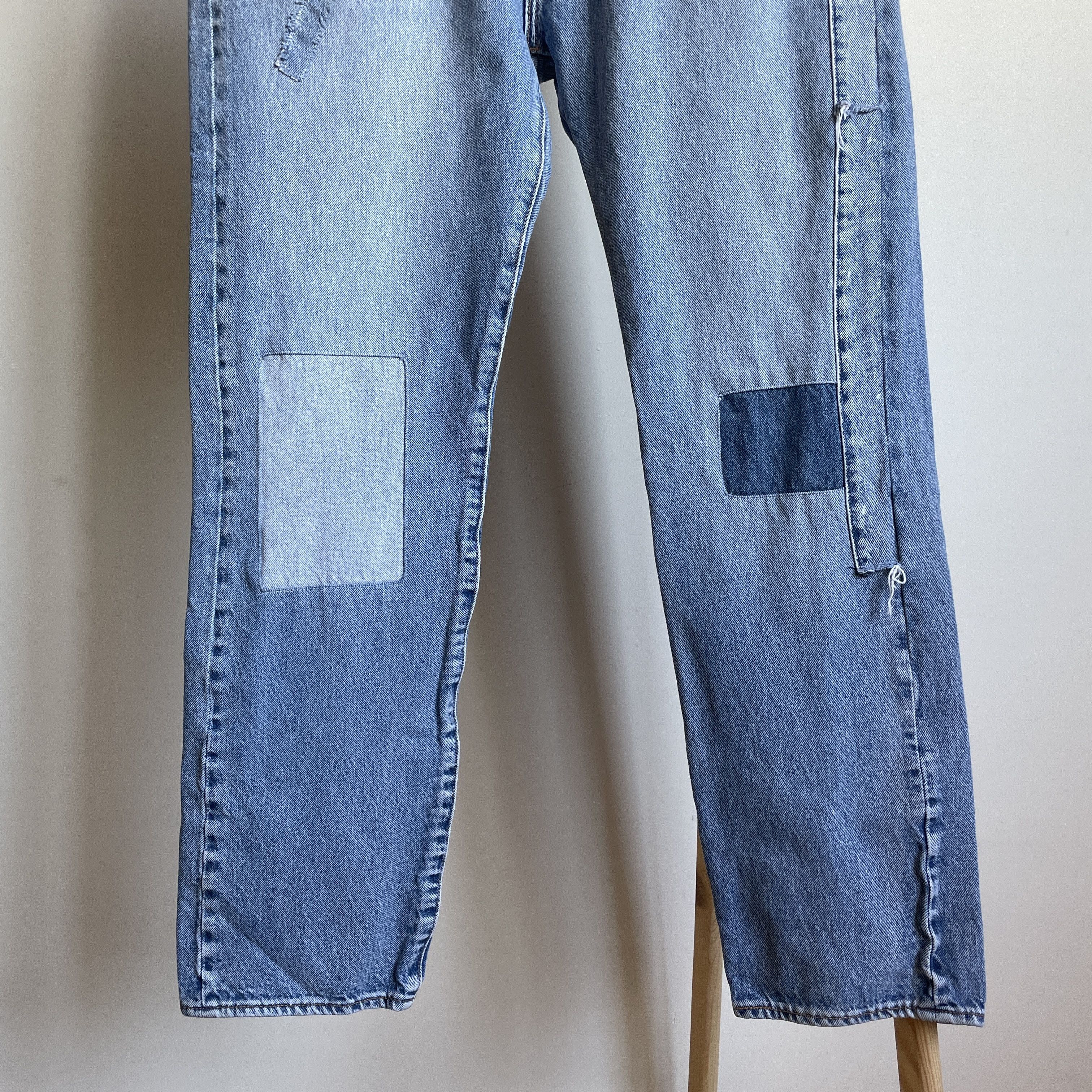 Levi's Levi's 502 Patchwork Denim Size 34x32 Size US 34 / EU 50 - 9 Thumbnail