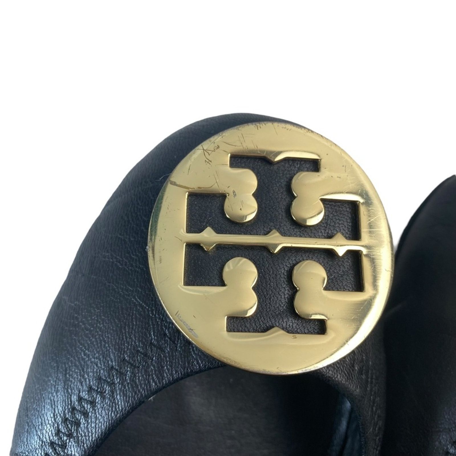 Tory Burch TORY BURCH Minnie Travel Leather Flats in Black Size 9.5 Size US 9.5 / IT 39.5 - 7 Thumbnail