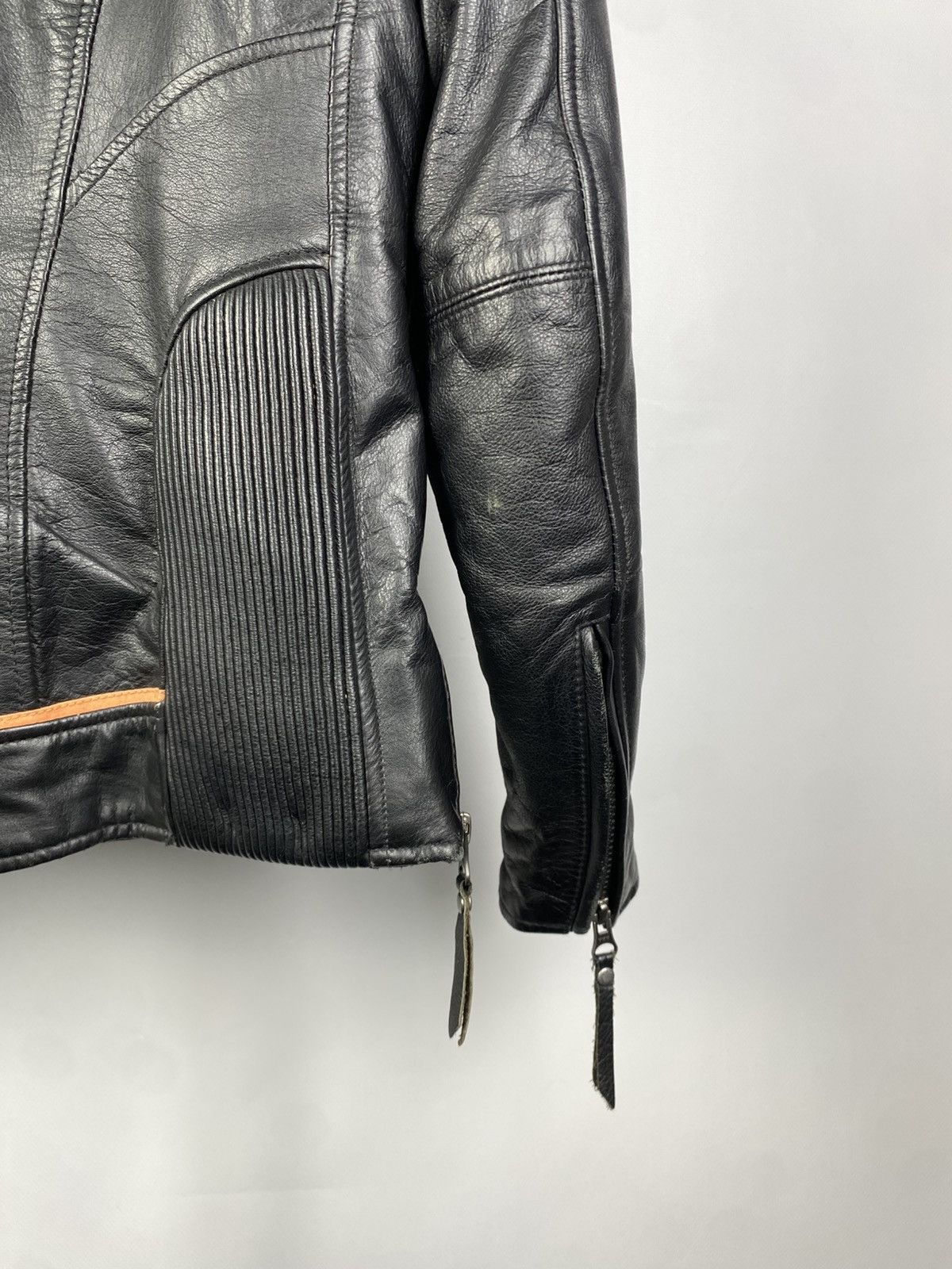 Harley Davidson Vintage 00s Harley Davidson Genuine Leather Jacket MOTO Size M / US 6-8 / IT 42-44 - 19 Thumbnail