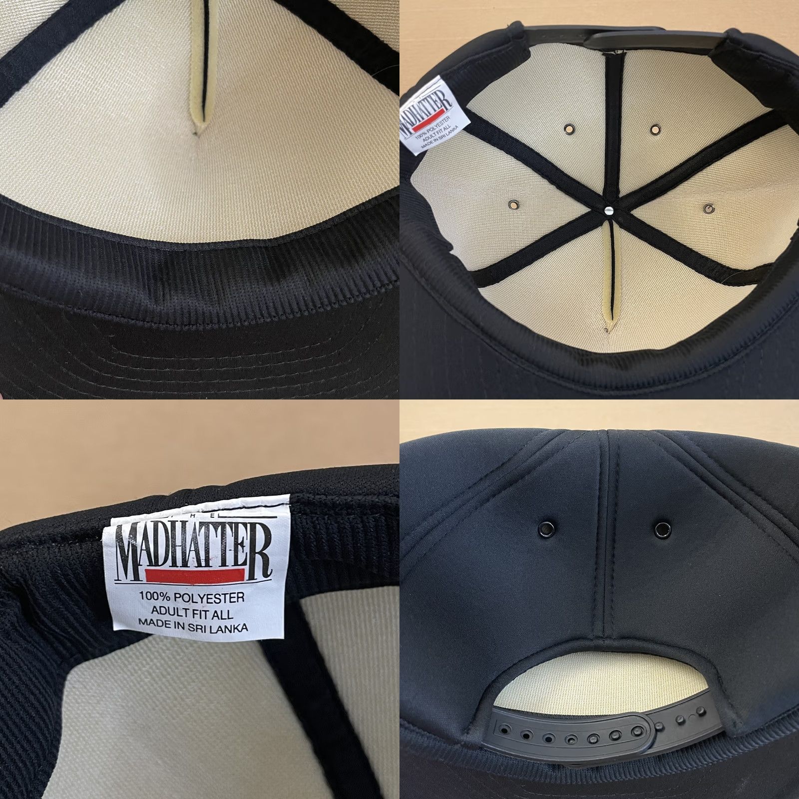 Vintage VINTAGE Tire Centers Inc Hat Cap Adult Black Snapback Adjustable Tennessee Mens Hat Size ONE SIZE - 8 Thumbnail