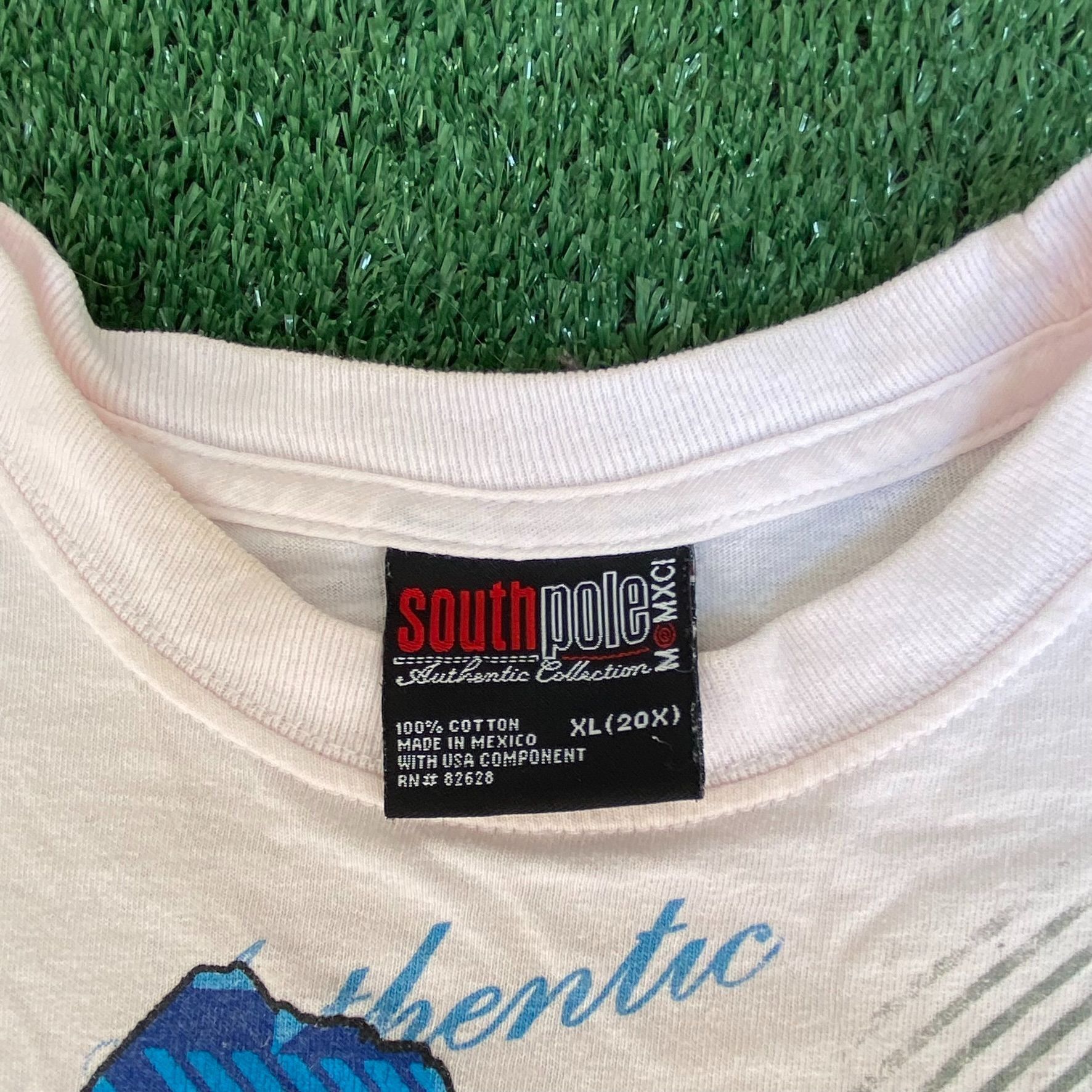 Southpole Vintage Y2K SouthPole Logo Shirt 2000s Hip Hop Skater Tee Size US XL / EU 56 / 4 - 4 Thumbnail