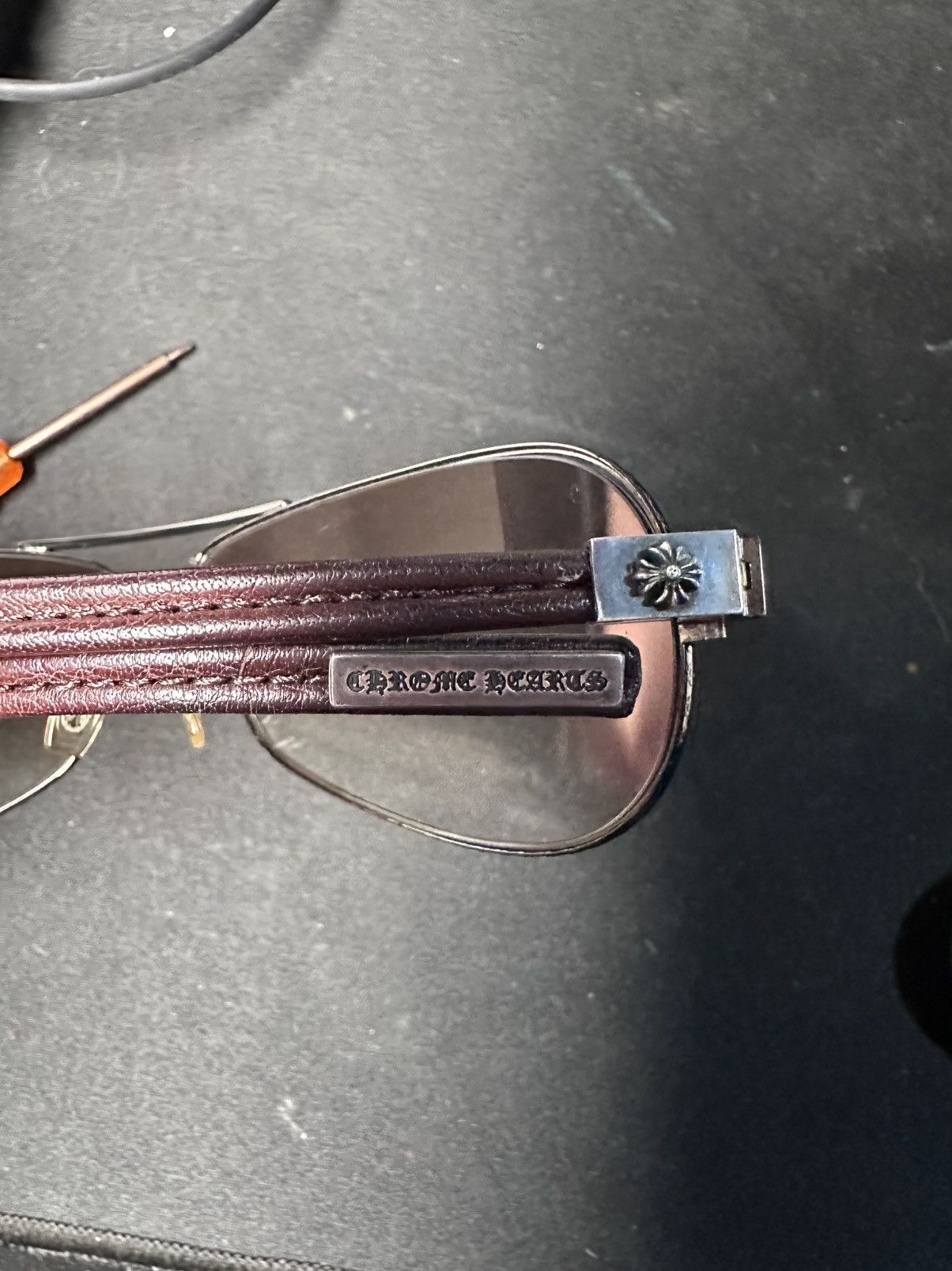Chrome Hearts × Designer Chrome hearts red riot vintage sunglasses Size ONE SIZE - 7 Thumbnail