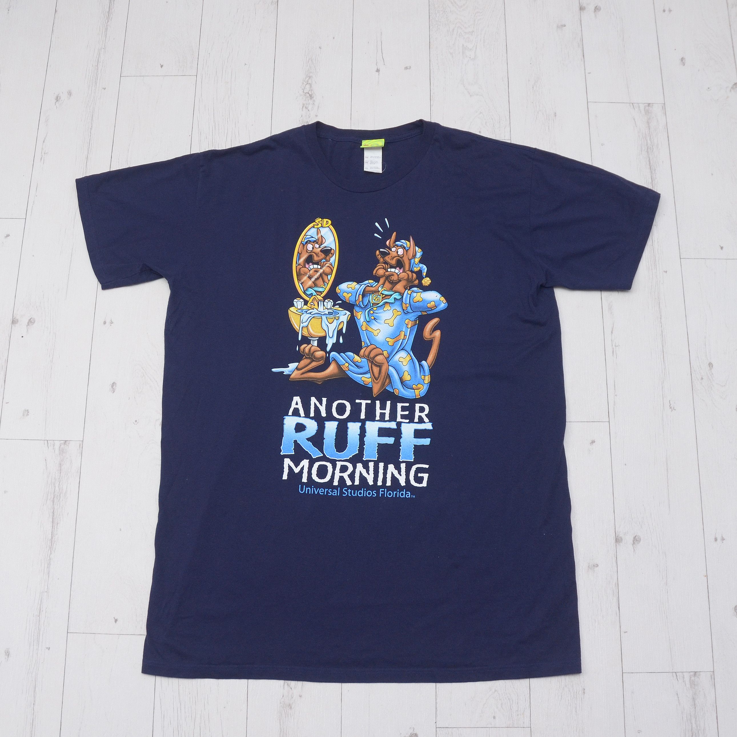 Universal Studios × Vintage Vintage Scooby Doo Another Ruff Morning Long T-shirt Unisex Size US L / EU 52-54 / 3 - 1 Thumbnail
