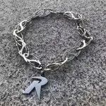 Japanese Brand × Jewelry Sense R letter Necklace Y2K Size ONE SIZE - 2 Thumbnail