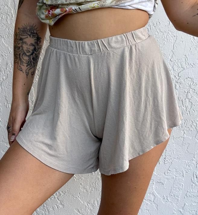 Designer Free People Beach Nude Short XS Size 26" / US 2 / IT 38 - 2 Thumbnail