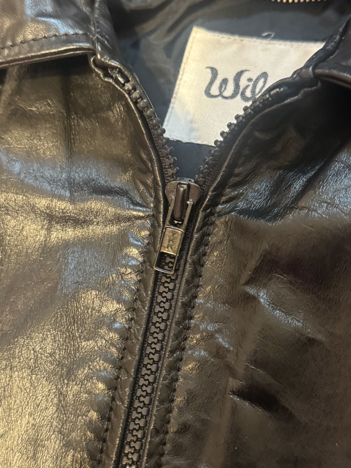 Wilsons Leather Vintage 80’s Wilson’s Black Leather Jacket Size US XXS / EU 40 - 6 Thumbnail