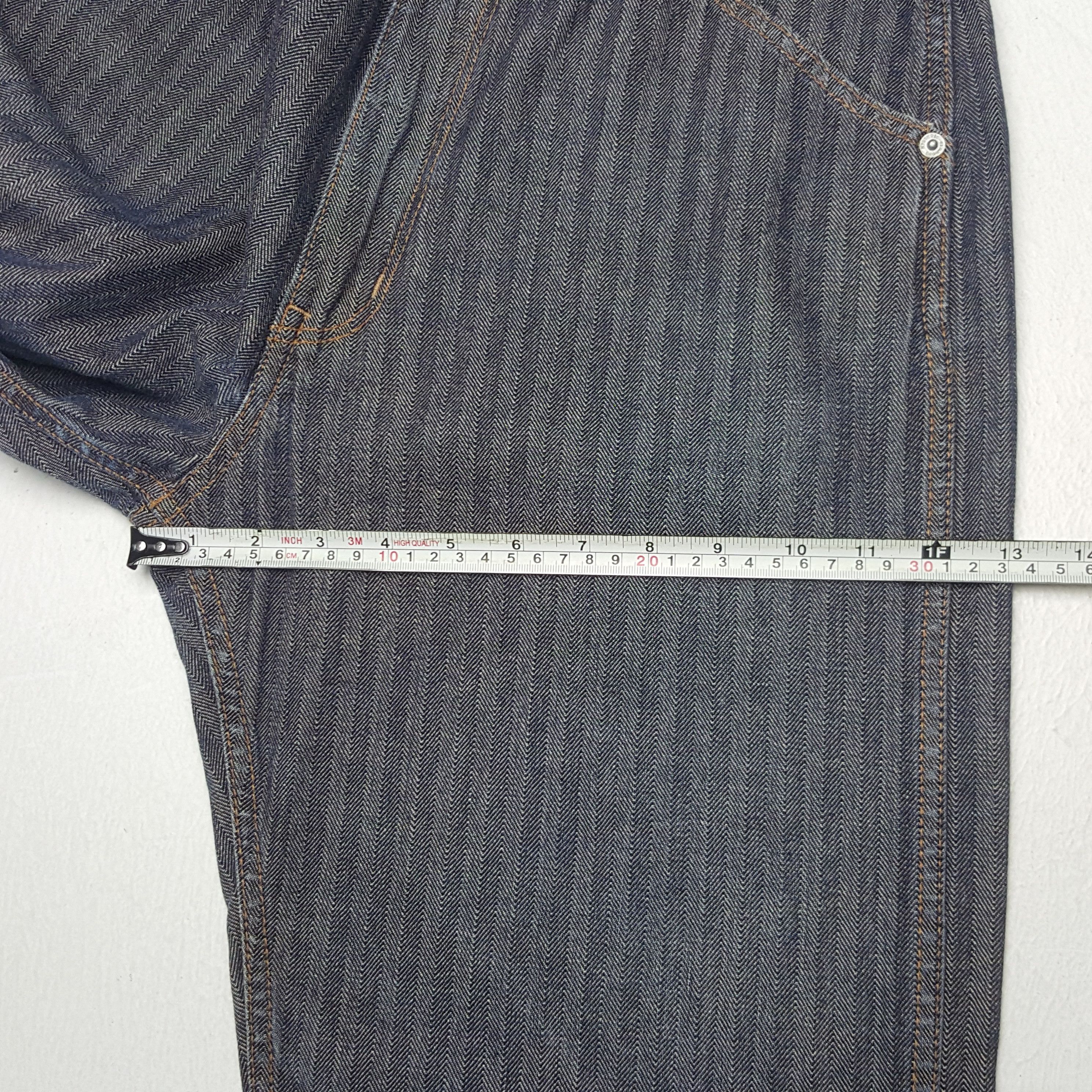 Hysteric Glamour × Vintage Vintage Hysteric Glamour Custom Big Logo Denim Jeans Size US 31 - 9 Thumbnail