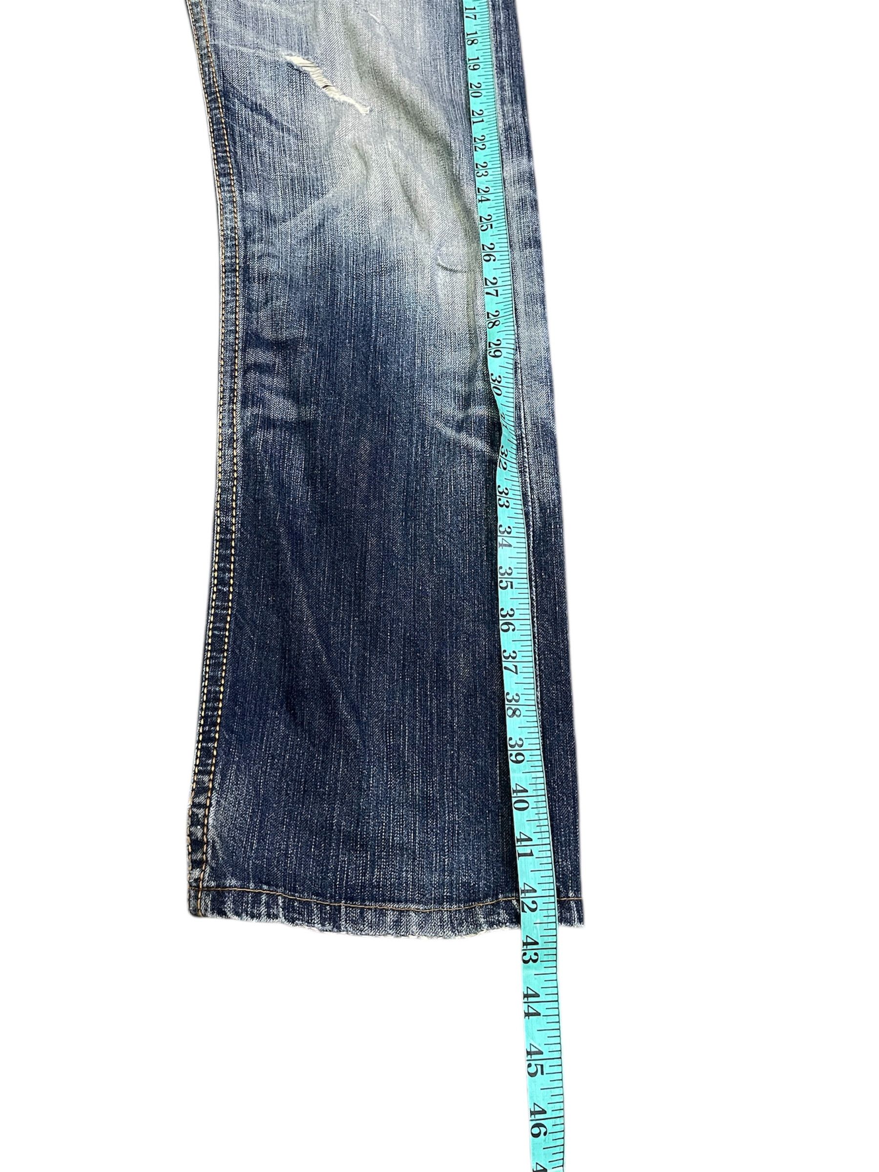 Edwin Edwin 423XVS Distressed Style Aztec Slim Straight / Tappered Size US 35 - 12 Thumbnail