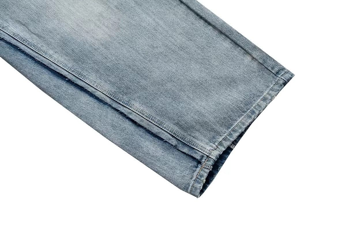 Other Streetwear Design Patchwork Custom Baggy Loose Jeans Size US 35 - 7 Thumbnail