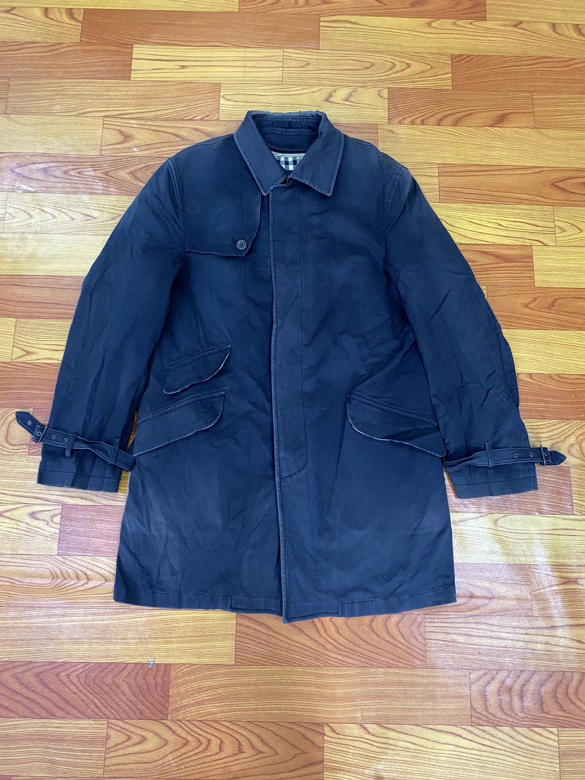 Burberry Burberry London Trench Coat Double Lining Jacket Size US M / EU 48-50 / 2 - 2 Thumbnail